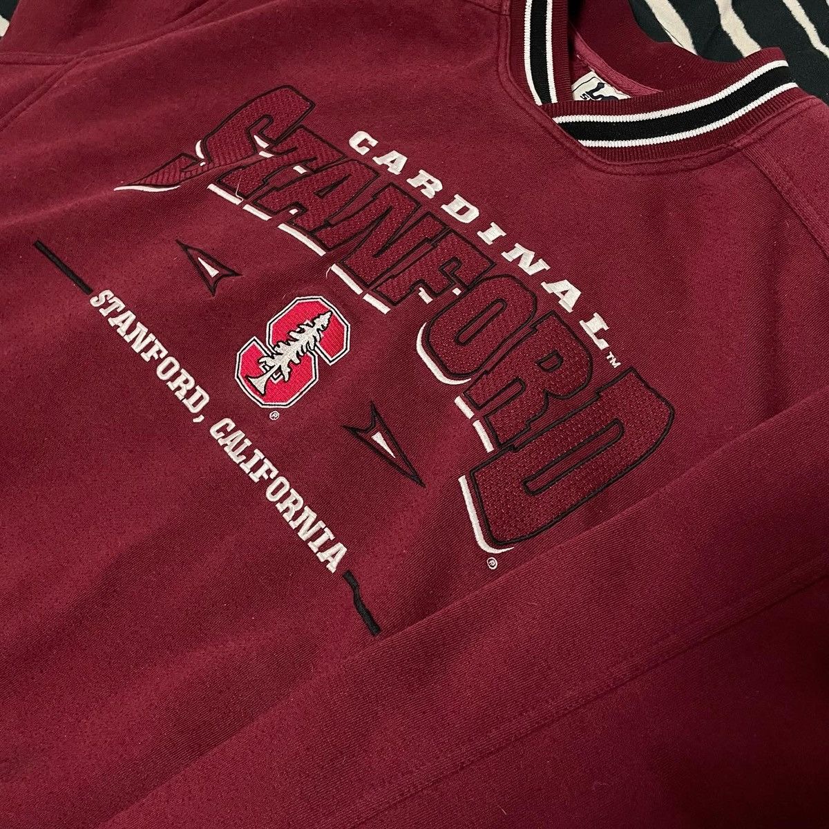Lee × Vintage Vintage 90’s Lee Sport Stanford Cardinals College Sweatshirt Size US L / EU 52-54 / 3 - 7 Thumbnail