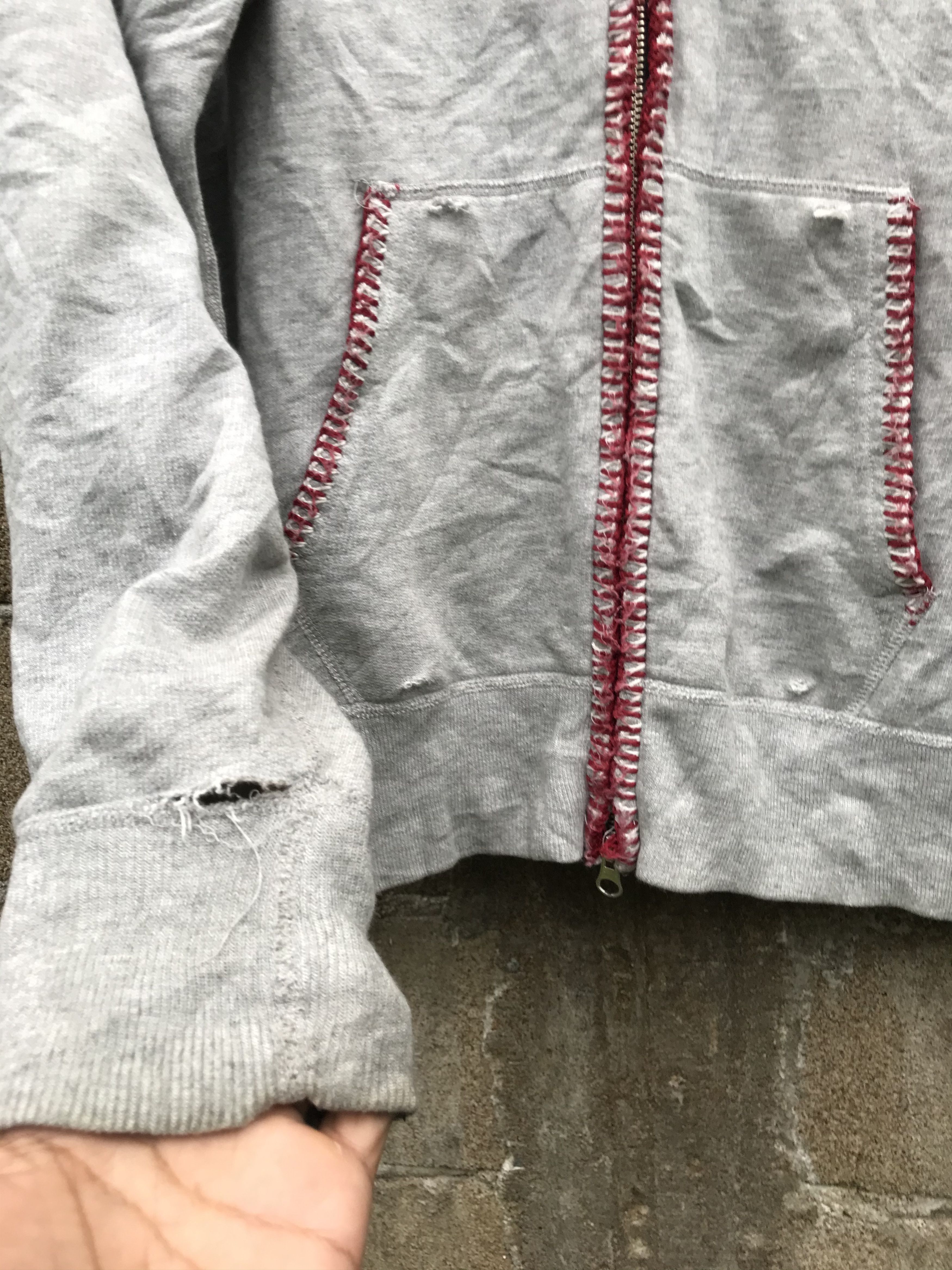 14th Addiction × KMRii × Yasuyuki Ishii Vintage Beams Toyo enterprises Distressed hoodie Size US M / EU 48-50 / 2 - 3 Thumbnail