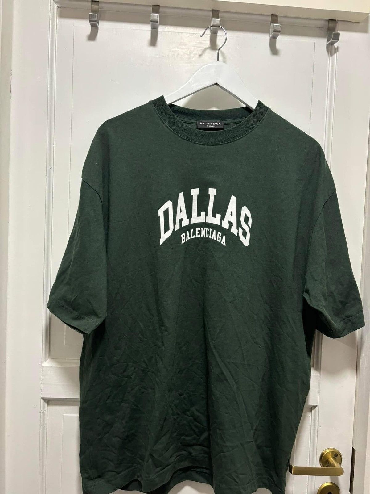 Balenciaga X Dallas tee Size US L / EU 52-54 / 3 - 2 Thumbnail