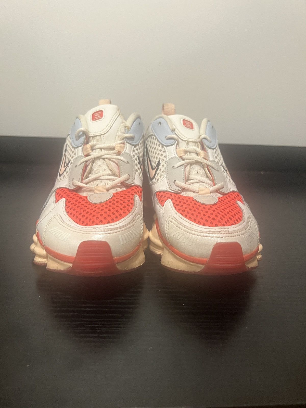 Nike SIZE 6.5 W0MAN - Nike Shox TL Nova White Laser Crimson Size US 6.5 / IT 36.5 - 2 Thumbnail