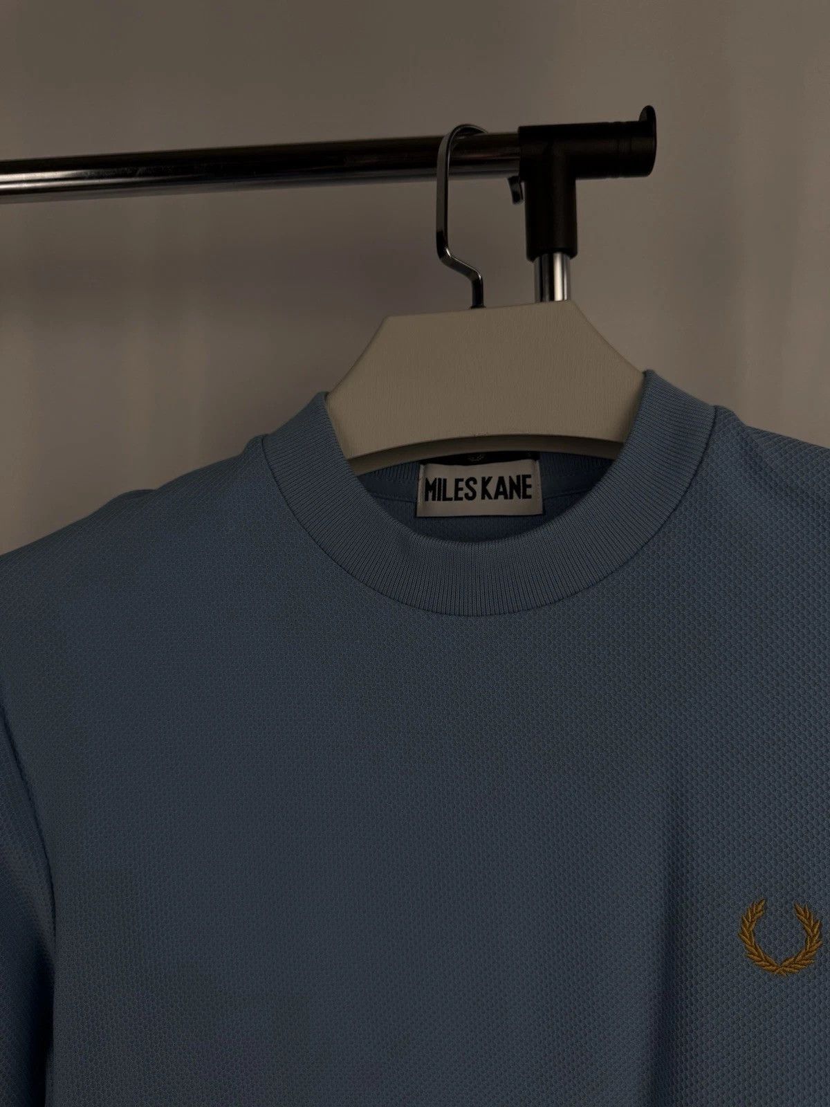 Fred Perry Designer Fred Perry x Miles Kane M Tee – Light Blue, Limited Size US S / EU 44-46 / 1 - 4 Thumbnail