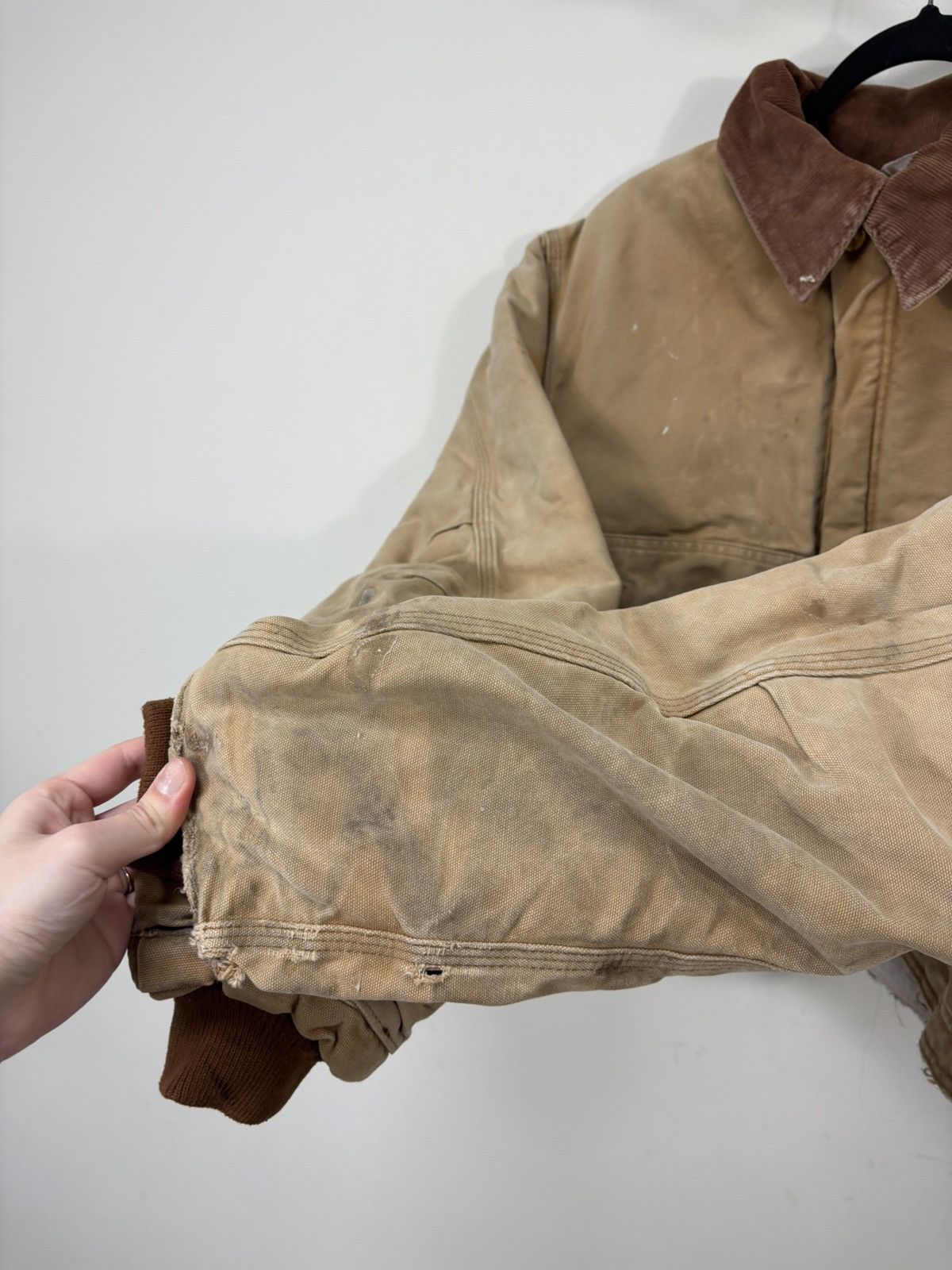 Carhartt Vintage 90s Carhartt Made In USA Faded Boxy Cropped Jacket Size US L / EU 52-54 / 3 - 12 Thumbnail