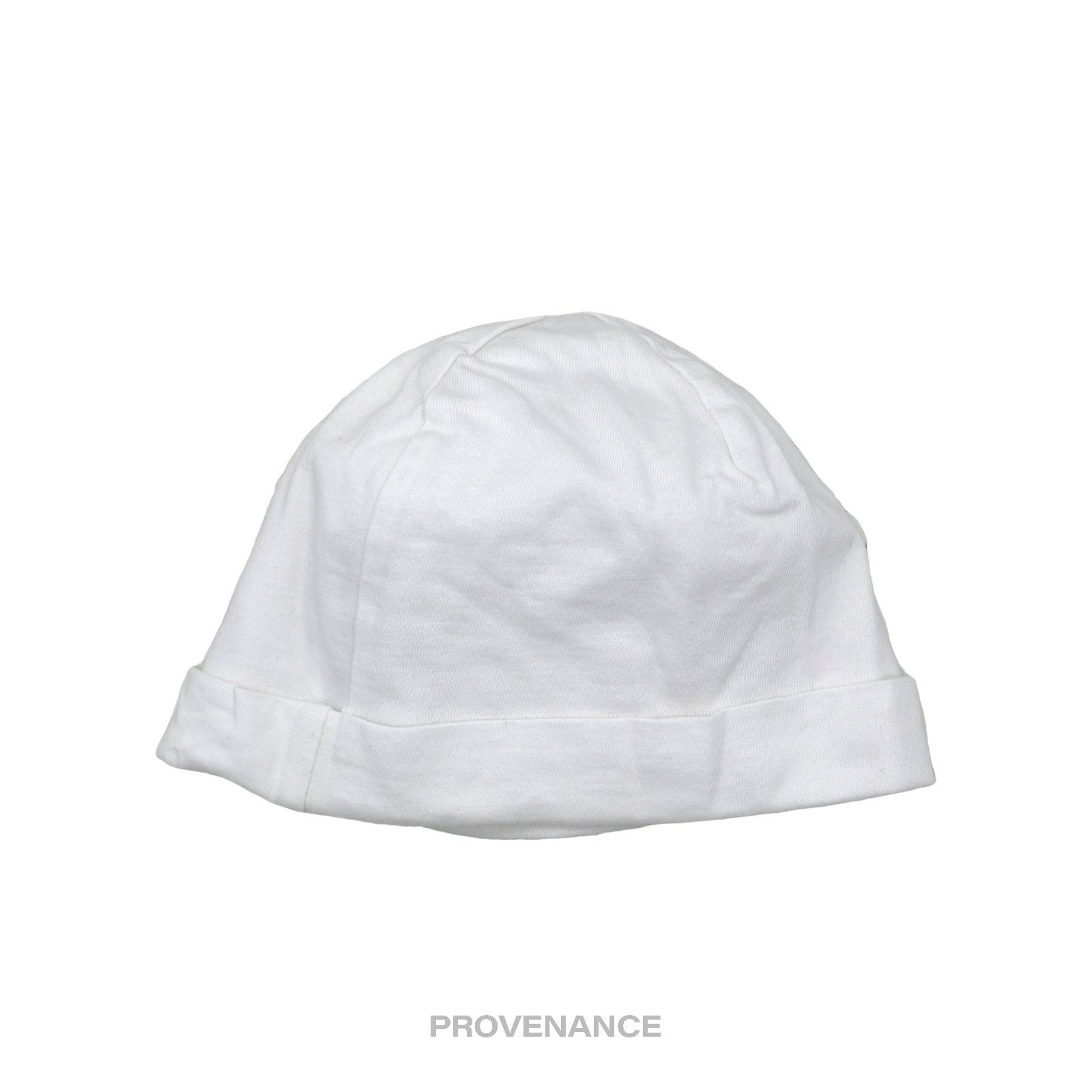 Gucci 🔴 Gucci Baby Cotton Cap - Bee White Size ONE SIZE - 2 Thumbnail