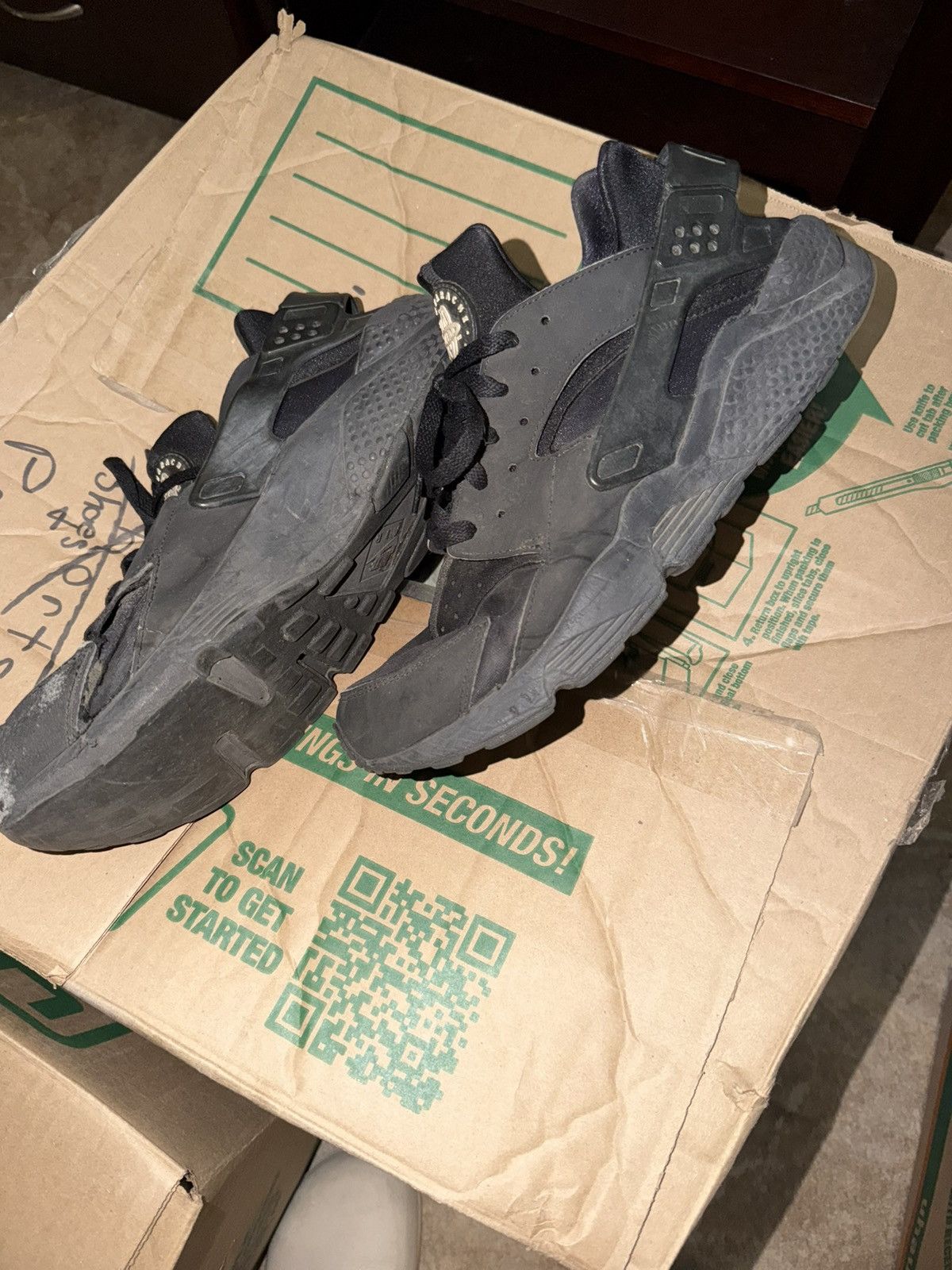 Nike Used Nike Hurraches Size 13 Size US 13 / EU 46 - 3 Thumbnail