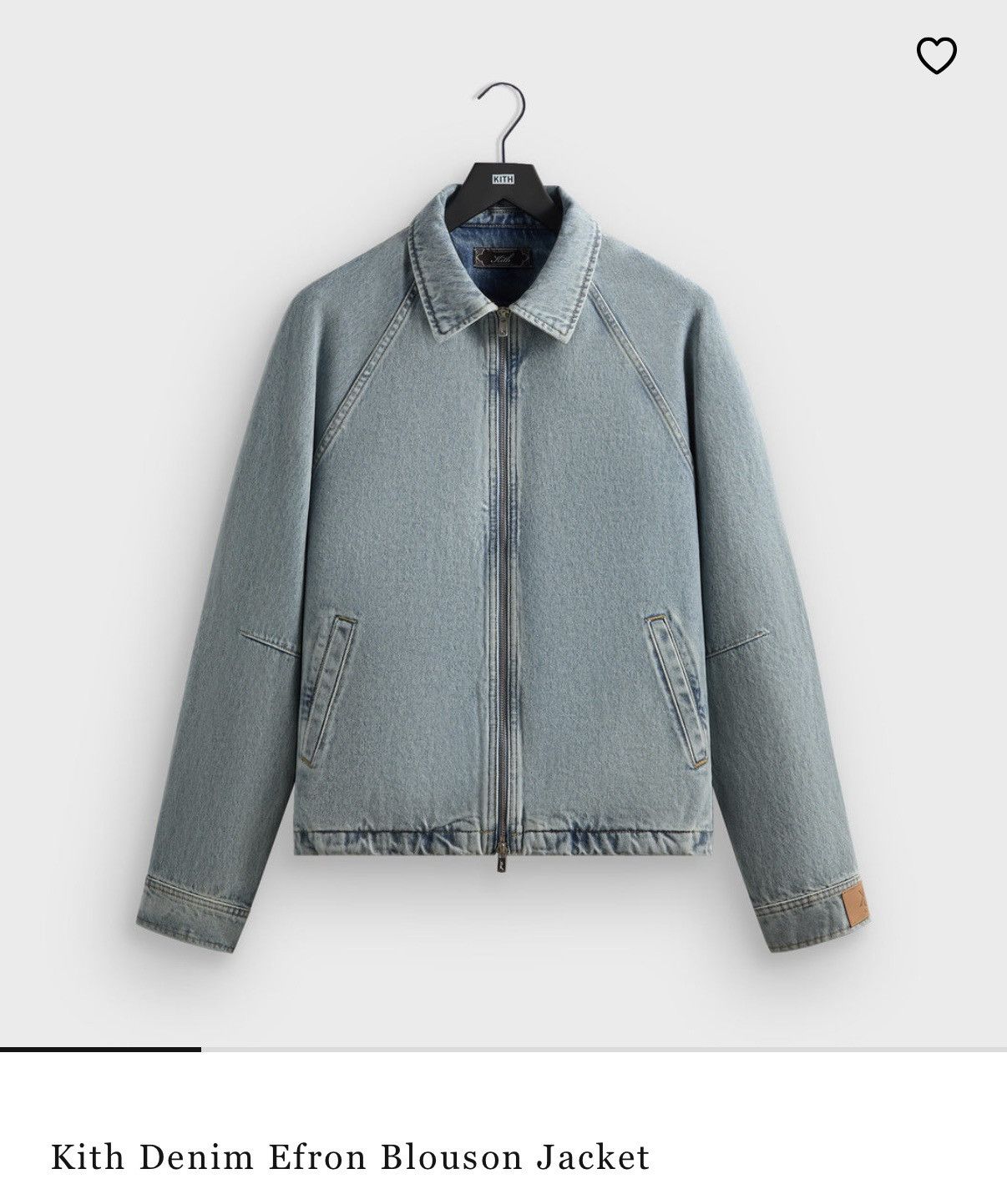 Kith Kith Denim Efron Blouson Jacket Size US M / EU 48-50 / 2 - 1 Thumbnail