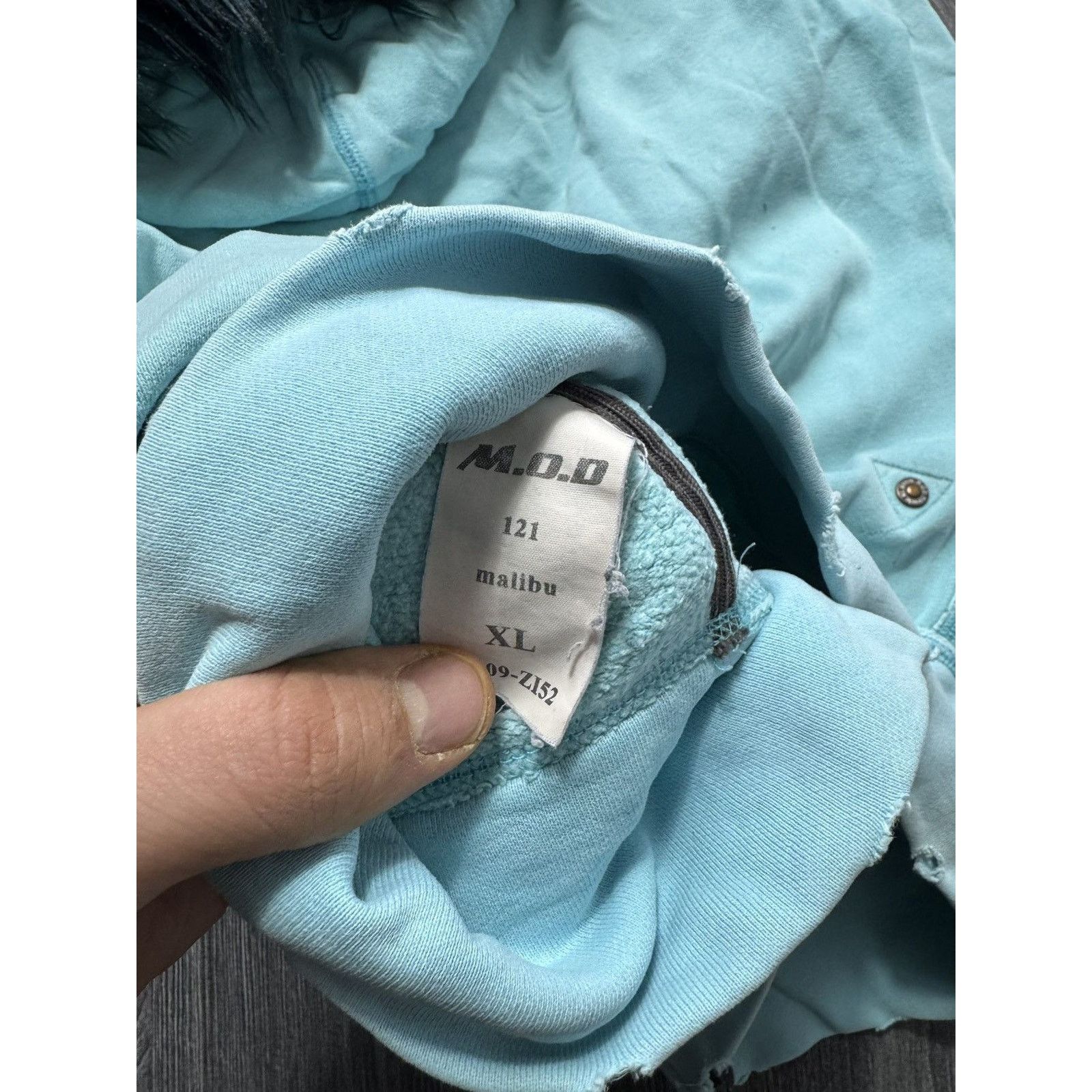 Japanese Brand × Vintage Y2K Faded Distressed LGB If Six Was Nine Style Faux Fur Zip Size US XL / EU 56 / 4 - 13 Thumbnail