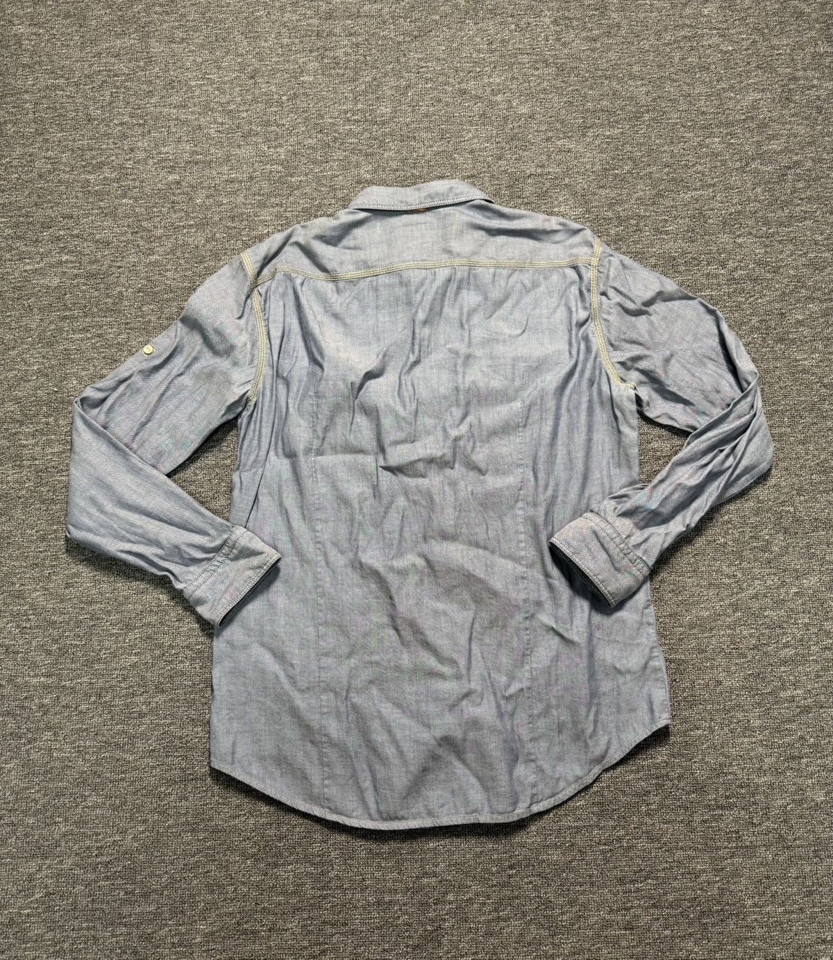 Hugo × Hugo Boss Hugo Boss Orange Long Sleeve Button-Down Shirt Regular Fit Size US XL / EU 56 / 4 - 2 Thumbnail