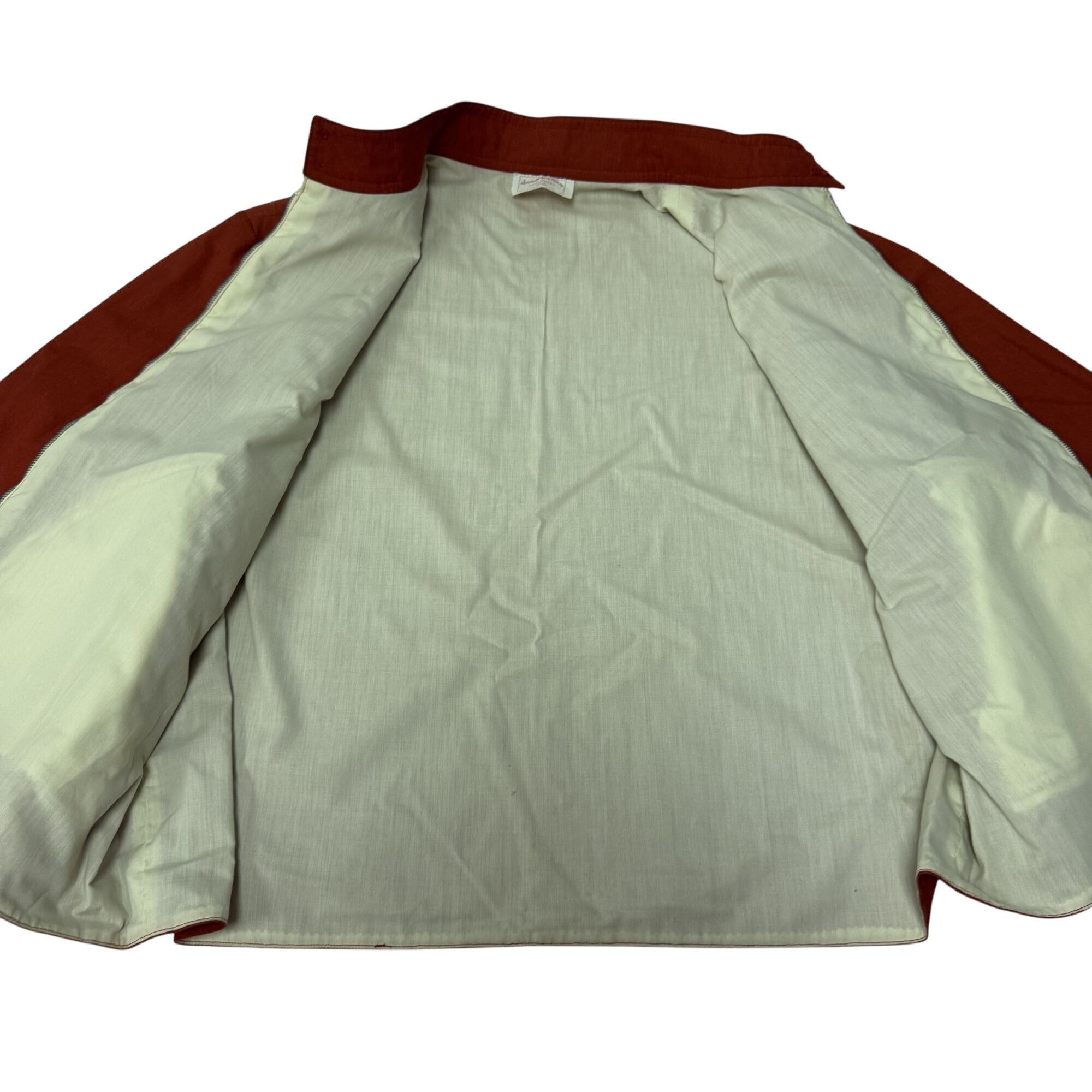 Other Vtg Custom Made COPPER Rust BUCKLEBACK Windbreaker Size US M / EU 48-50 / 2 - 6 Thumbnail