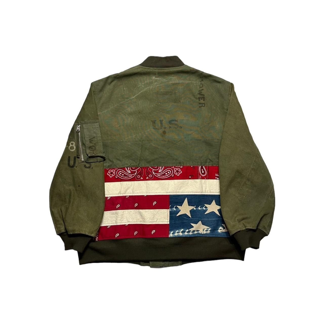 Vintage Vintage Army Bag Handmade Jacket Size US L / EU 52-54 / 3 - 2 Thumbnail