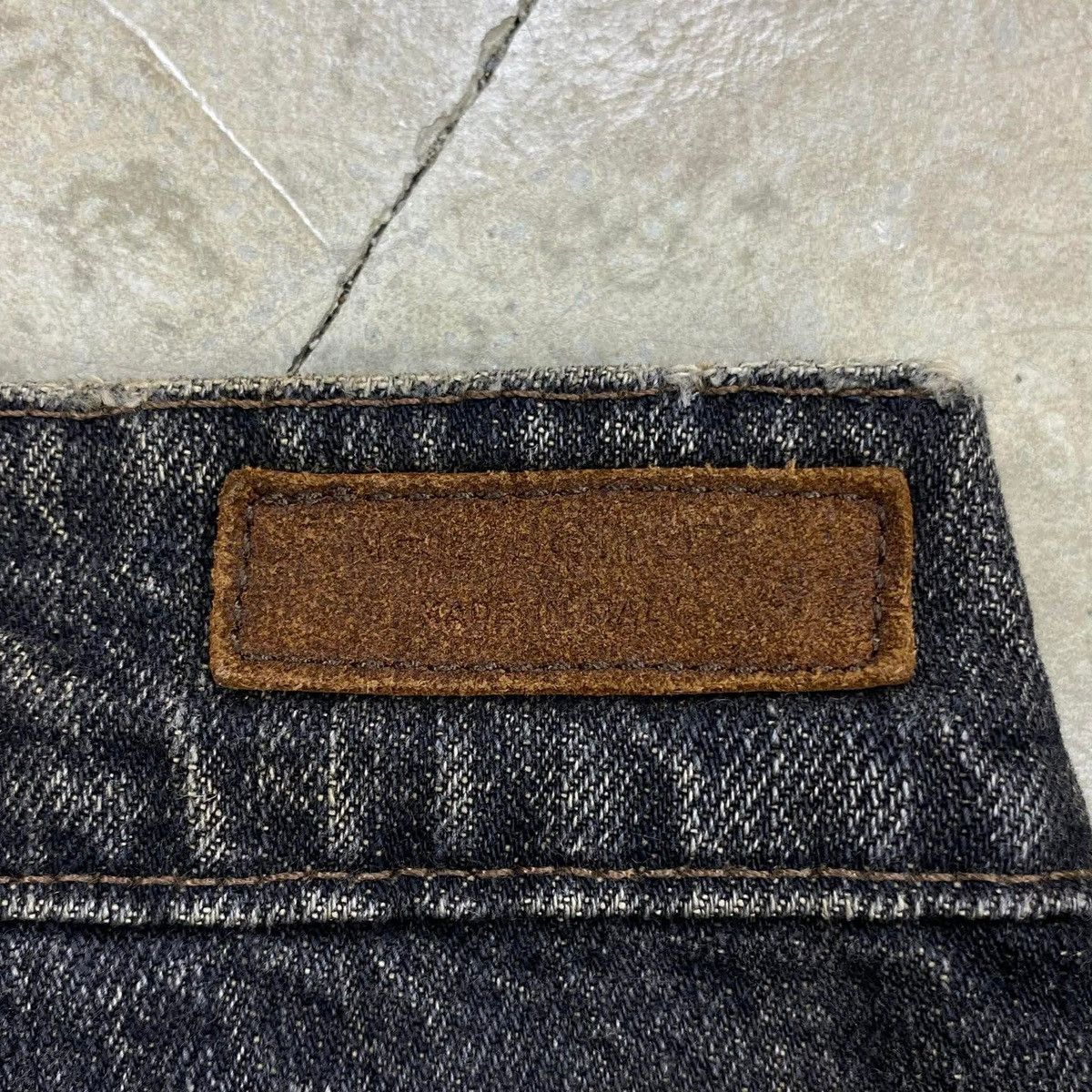 Neil Barrett Aged Vintage Denim Cuffed Pants Size US 32 / EU 48 - 15 Thumbnail