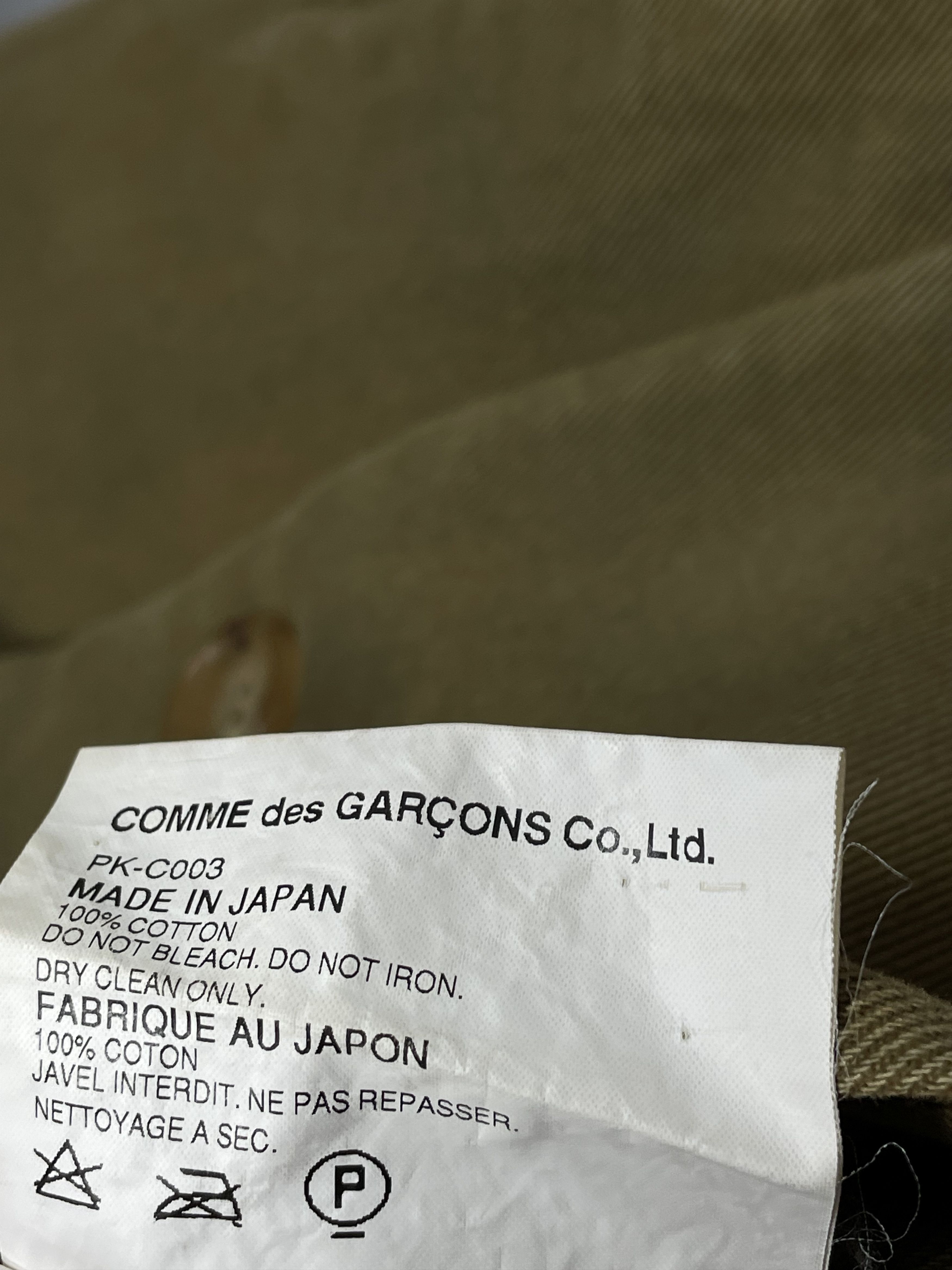 Comme des Garcons Homme Plus AW03 Double Breasted Curved Coat Size US L / EU 52-54 / 3 - 9 Thumbnail
