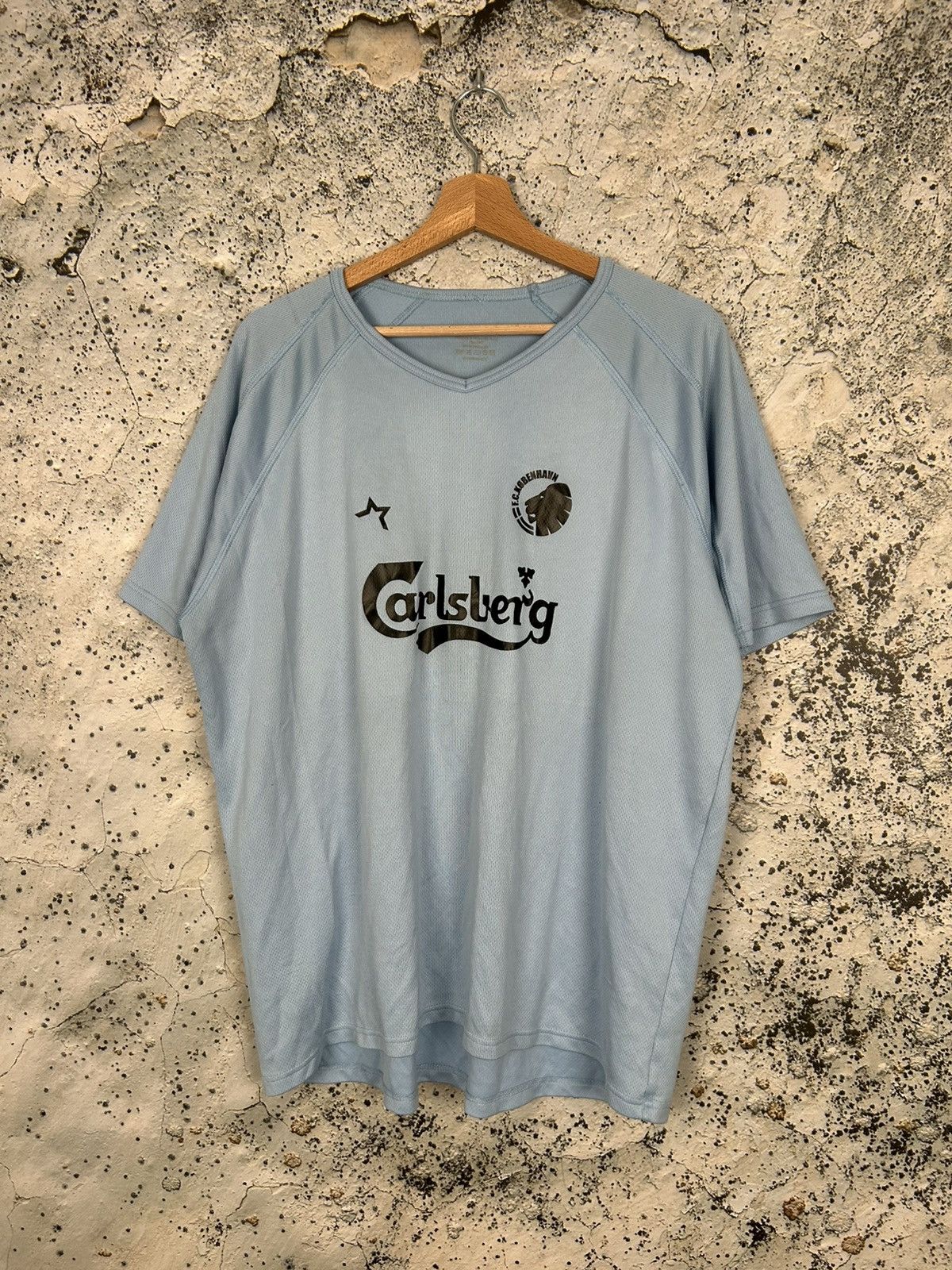 Vintage Vintage FC Copenhagen Fck Line Rare Soccer Jersey Football Size US XXL / EU 58 / 5 - 1 Thumbnail