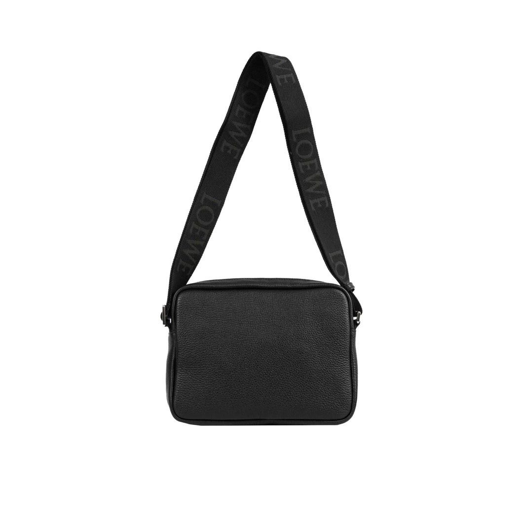 Loewe LOEWE Pebble Medium Black Leather Messenger Bag New & Authen Size ONE SIZE - 3 Thumbnail