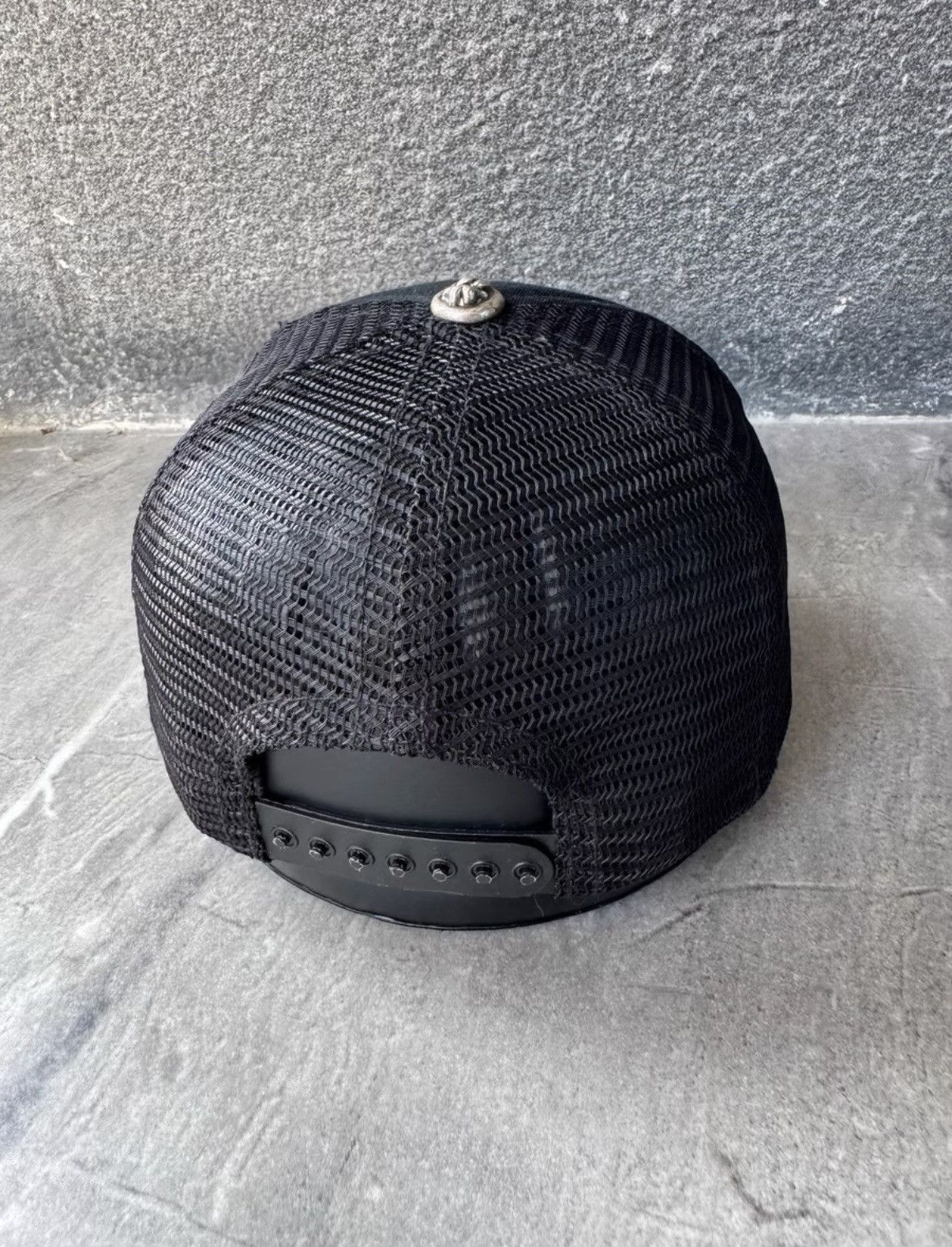 Chrome Hearts Chrome Hearts Big Tongue Leather Patch Baseball Cap Size ONE SIZE - 2 Thumbnail