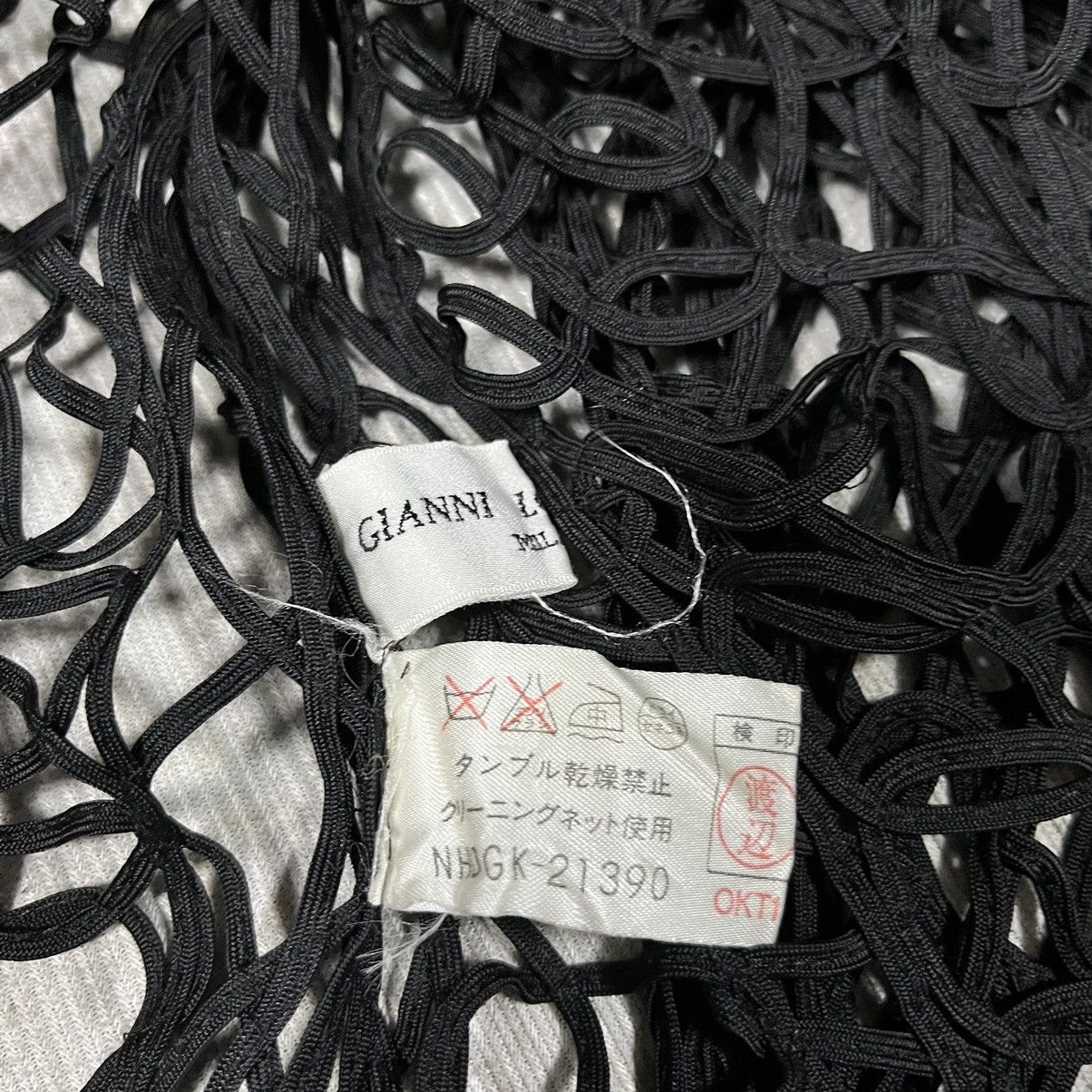 Gianni Valentino × If Six Was Nine × Japanese Brand Vintage Gianni lo Giudice Mesh Cardigan Size S / US 4 / IT 40 - 12 Thumbnail