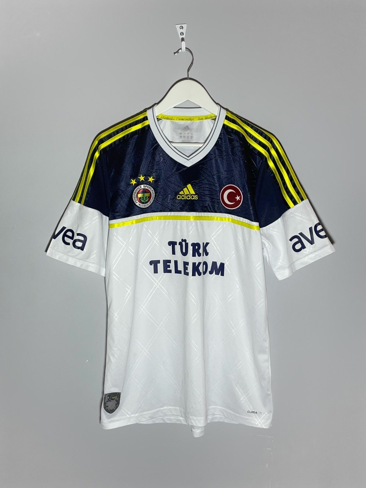 Adidas Fenerbahce Adidas 2013/14 Away Y2k Streetwear Football Shirt Size US L / EU 52-54 / 3 - 1 Thumbnail