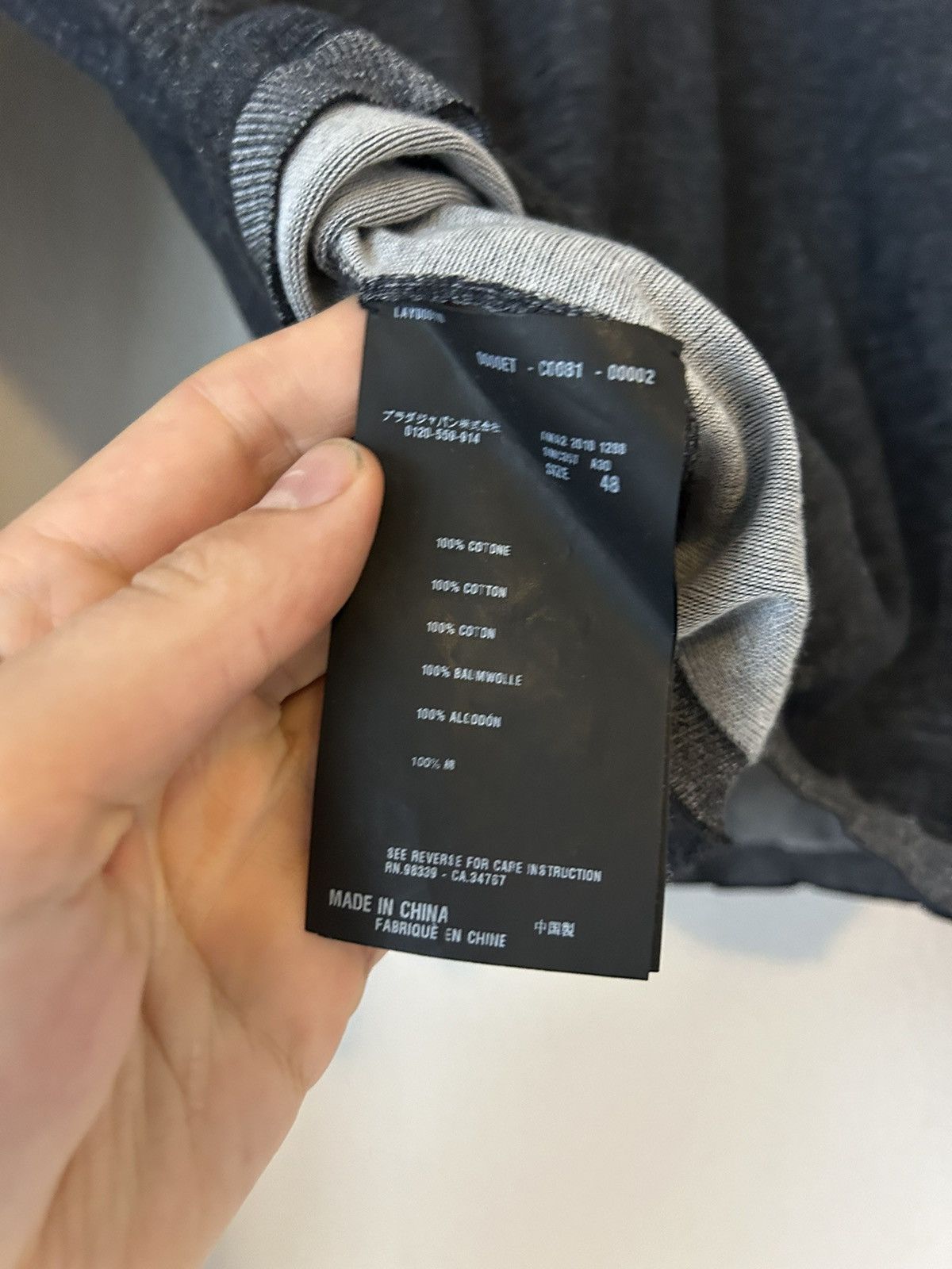 Prada Prada Charcoal Cardigan - Size 48 Size US M / EU 48-50 / 2 - 7 Thumbnail
