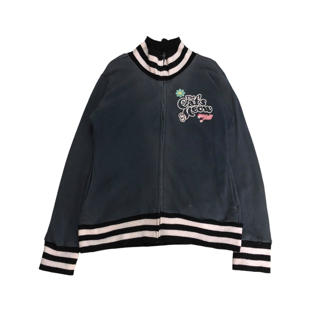 Cartoon Network 🔥VINTAGE BOMBER JACKET BIKER PINK PANTHER Size US L / EU 52-54 / 3 - 2 Thumbnail