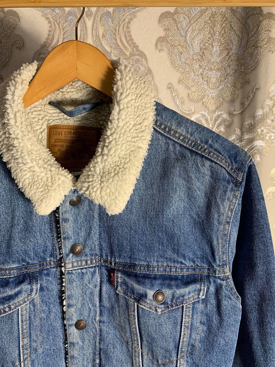 Levi's × Vintage VERY RARE LEVI’S DENIM SHERPA JACKET JAPAN STYLE DESIGNER Size US M / EU 48-50 / 2 - 3 Thumbnail