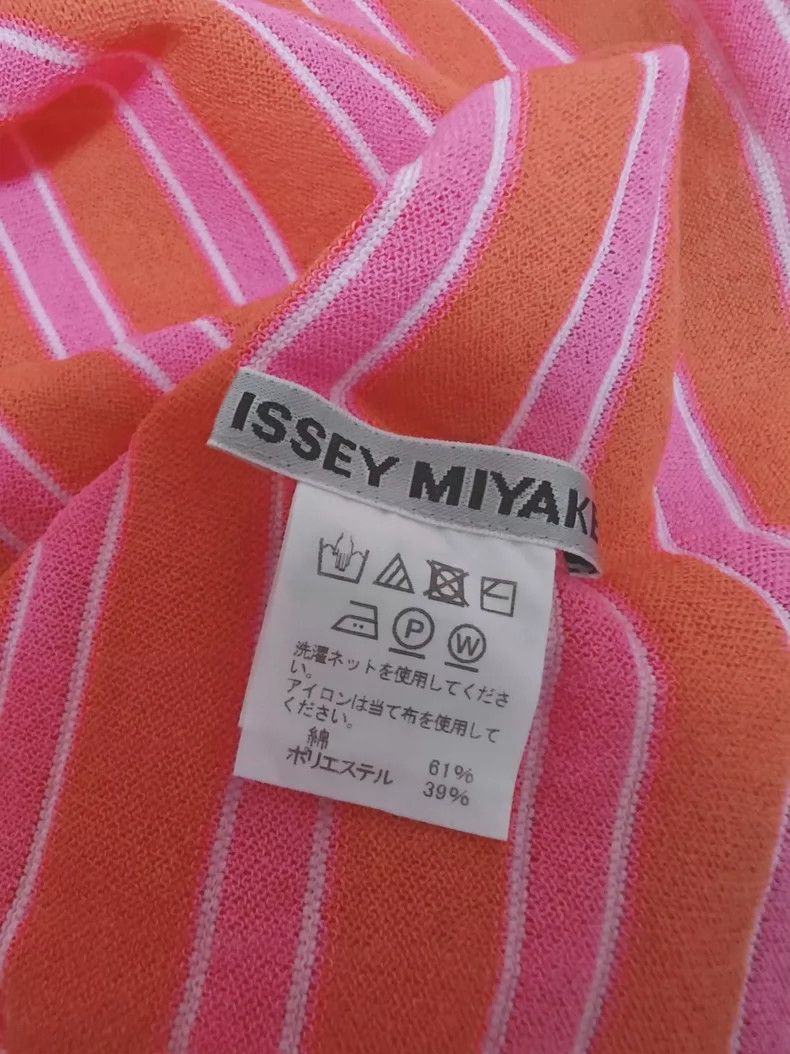 Issey Miyake Issey Miyake Pink striped knitted top Size M / US 6-8 / IT 42-44 - 7 Thumbnail