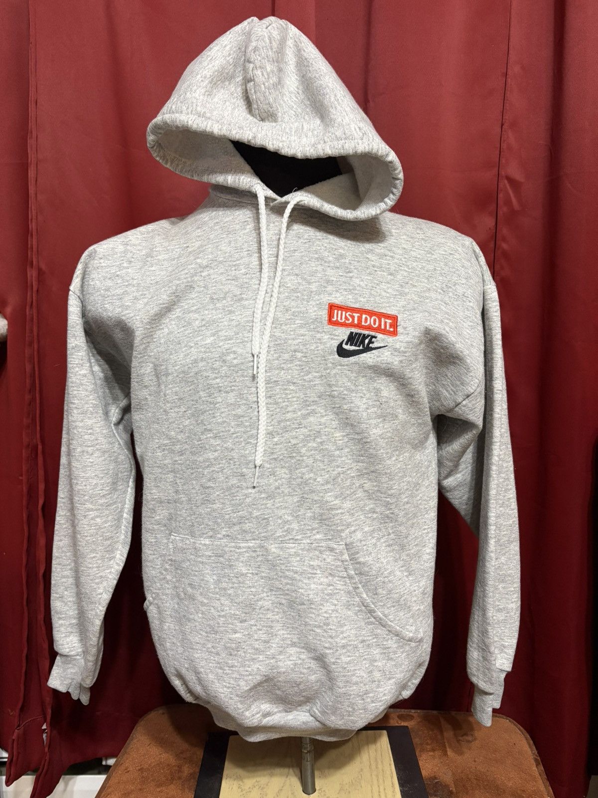Nike Vintage Nike Hoodie 90’s Box Logo Just Do It Grail Size US M / EU 48-50 / 2 - 1 Thumbnail
