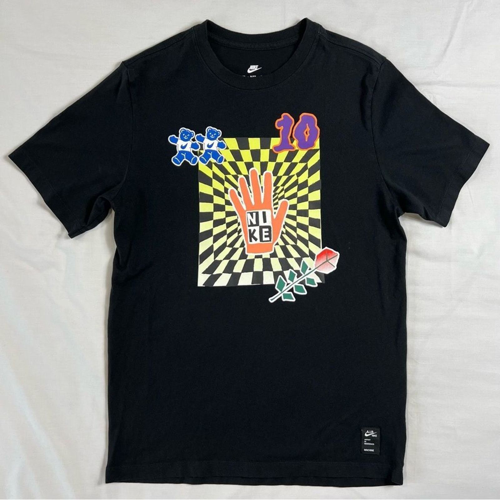 Nike The Nike Tee Men's Medium Black RARE Graphic Athletic Size US M / EU 48-50 / 2 - 3 Thumbnail