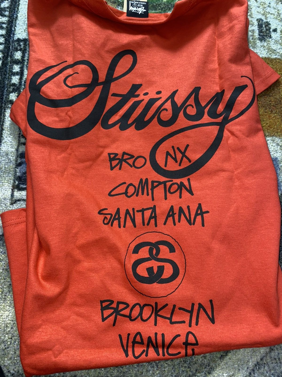 Stussy Stussy International World Tour Tee Red Size US L / EU 52-54 / 3 - 2 Thumbnail