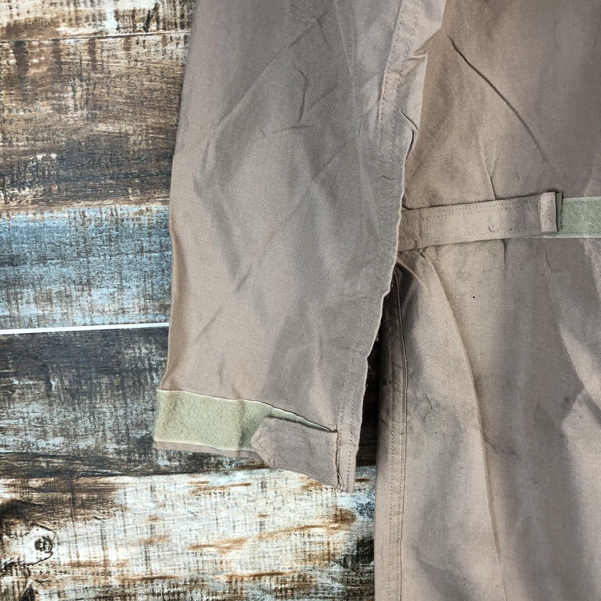 Japanese Brand 42R Brown military coverall Overalls #A2583 Size US 28 / EU 44 - 5 Thumbnail
