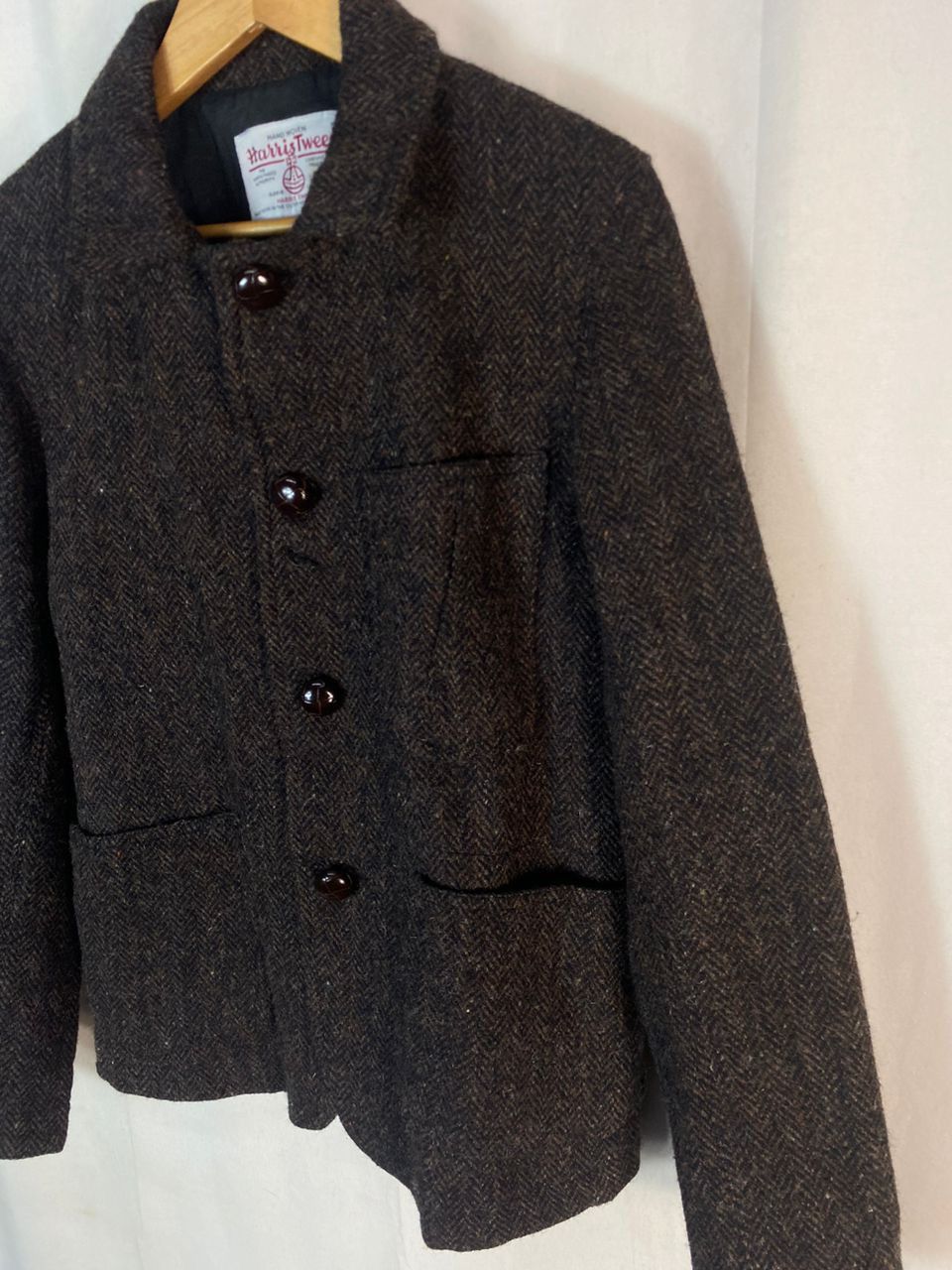 Harris Tweed Vintage Harris tweed wool jacket Size US S / EU 44-46 / 1 - 3 Thumbnail