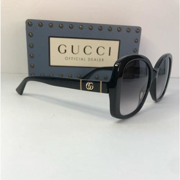 Gucci 💯 - New Authentic Gucci Grey Gradient Square Ladies Sunglas Size ONE SIZE - 1 Thumbnail