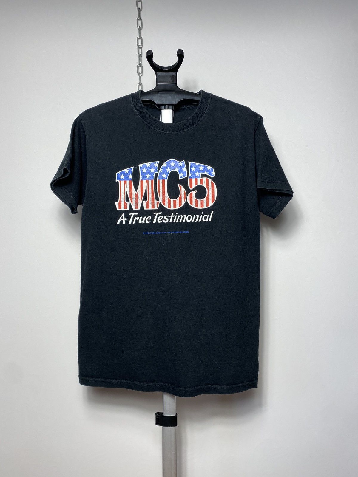 Rare Vintage 1998 Iggy Pop MC5 Punk T-Shirt Tee