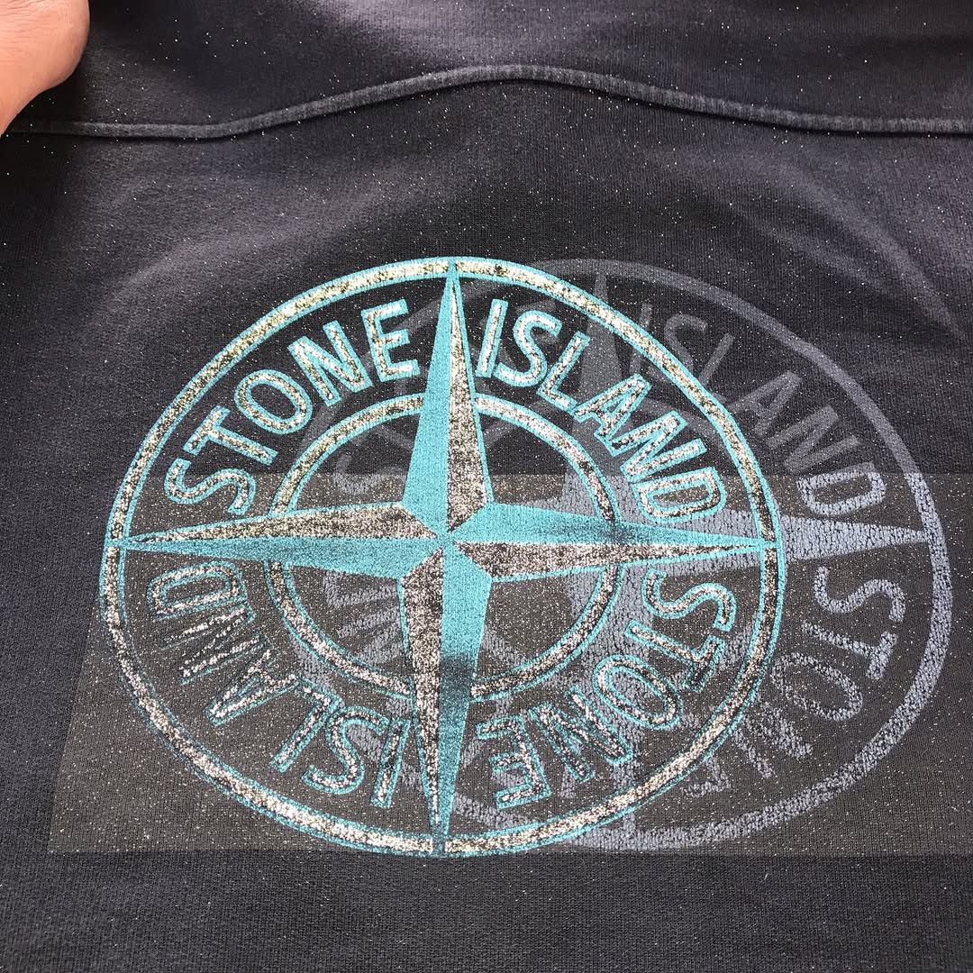 Massimo Osti × Stone Island Stone Island Black Hoodie Sweatshirt Jumper jacket patches Size US M / EU 48-50 / 2 - 3 Thumbnail