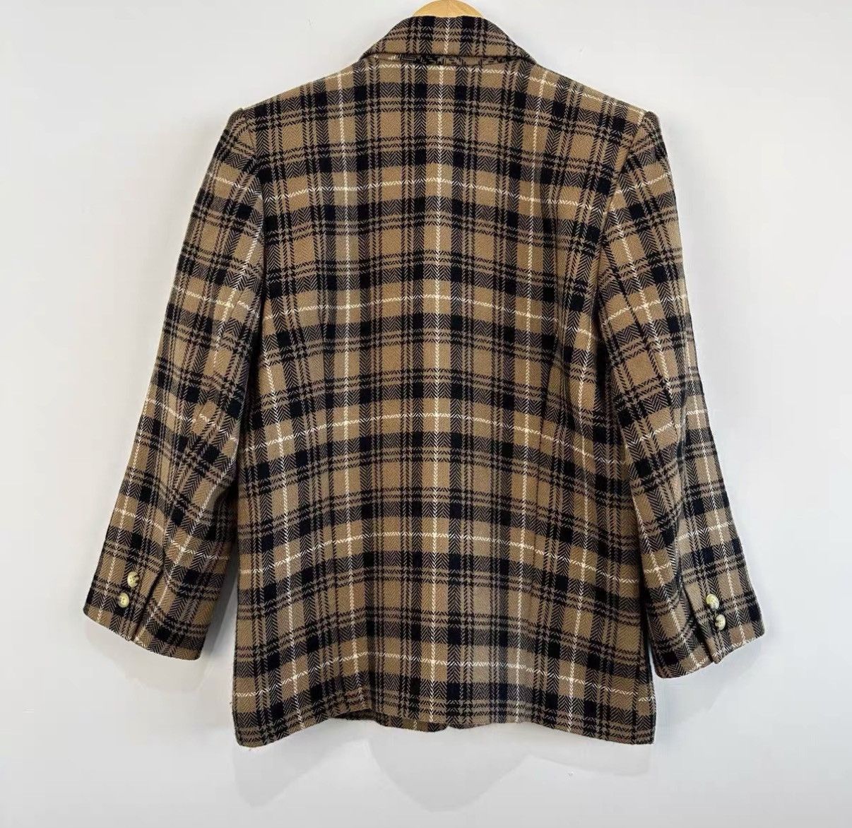Burberry Burberry Wool Check Casual Blazer J42 Size S / US 4 / IT 40 - 2 Thumbnail
