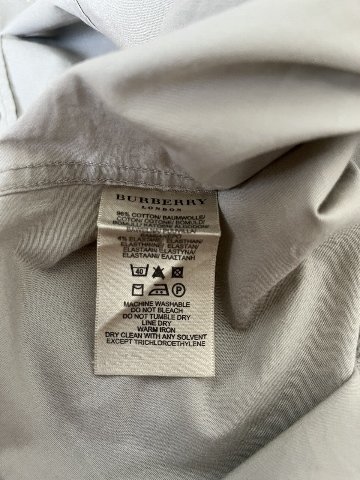 Burberry Burberry shirt Size US S / EU 44-46 / 1 - 5 Thumbnail