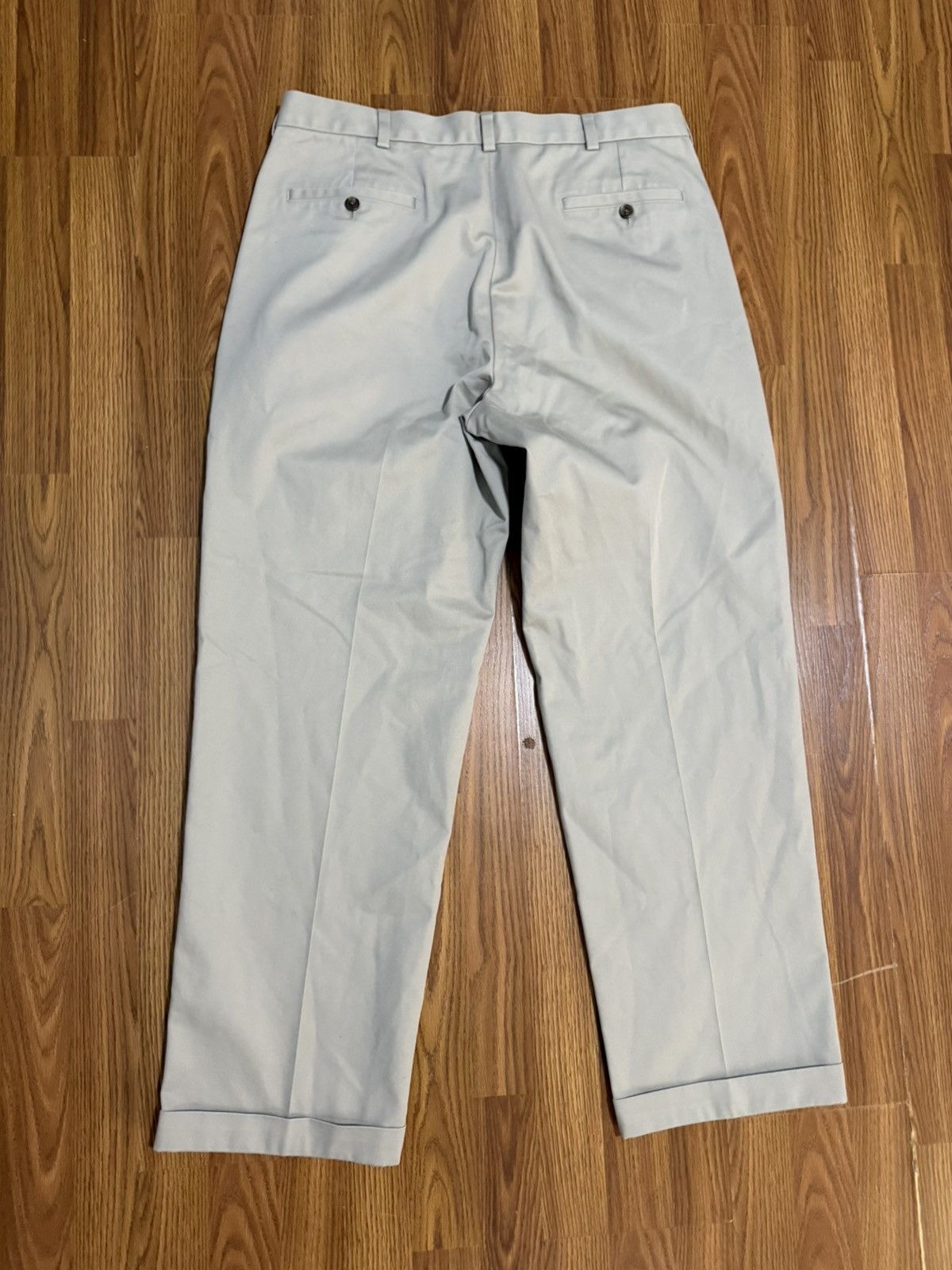 Brooks Brothers Brooks Brothers Advantage Chino Elliot cuffed pants 37/32 Size US 37 - 3 Thumbnail