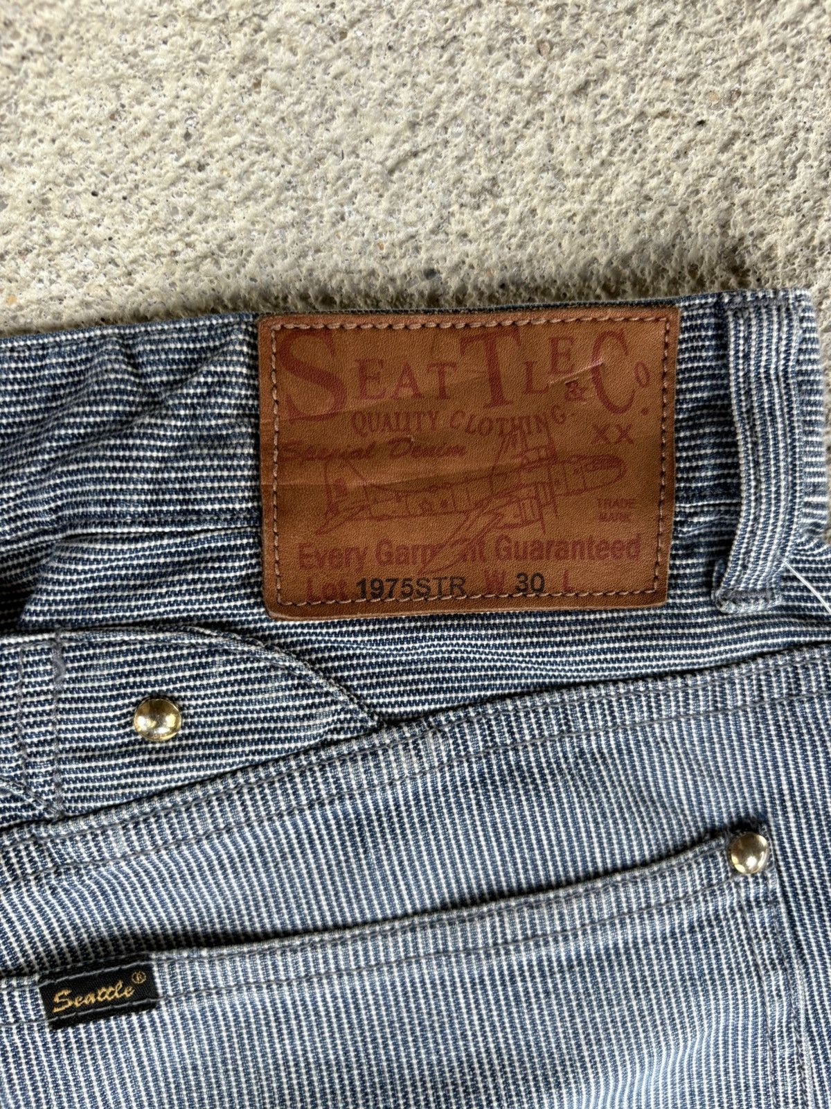 Japanese Brand Japanese Brand Seattle Hickory Double Knee Carpenter Pants Size US 32 / EU 48 - 3 Thumbnail