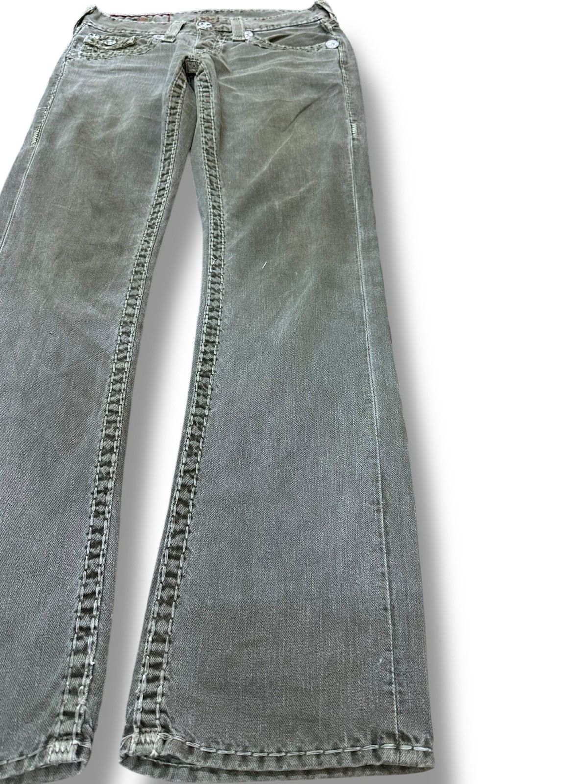 Supreme × True Religion Vintage True Religion Ricky Super T Grunge StraightLeg Denim Size US 31 - 4 Thumbnail