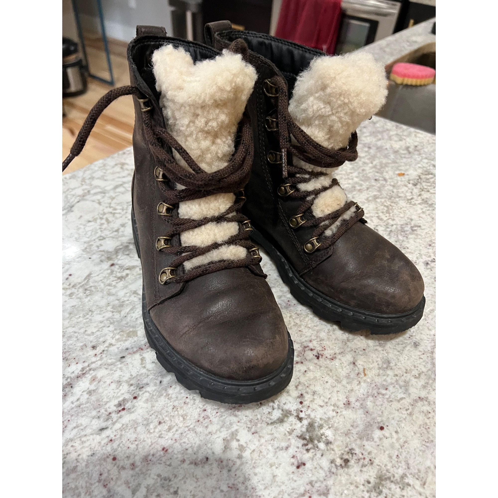 SOREL Sorel Women's Lennox Lace Cozy Boot - Rain - Waterproof - Si Size US 6 / IT 36 - 2 Thumbnail