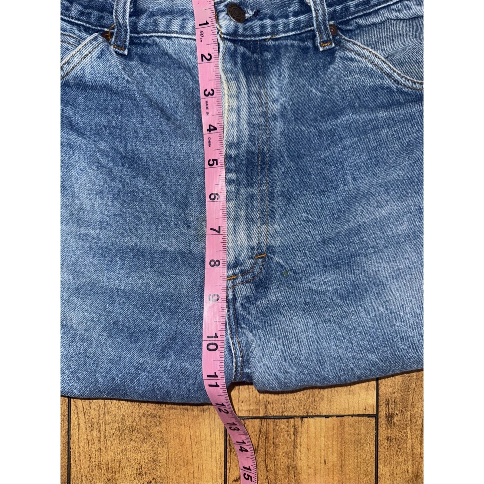 Sears Vintage Sears Roebucks Jeans 32x28 Blue Distressed Workwear Size US 32 / EU 48 - 6 Thumbnail