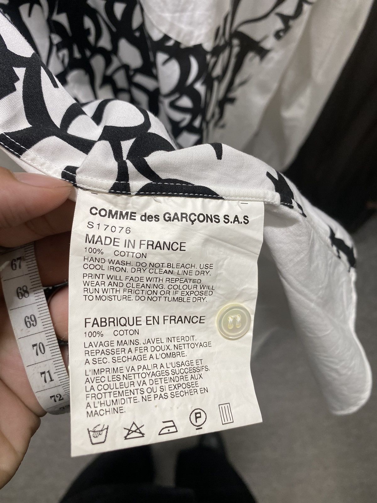 Comme des Garcons × Comme des Garcons SHIRT × Japanese Brand Comme Des Garcons Shirt Size US M / EU 48-50 / 2 - 6 Thumbnail
