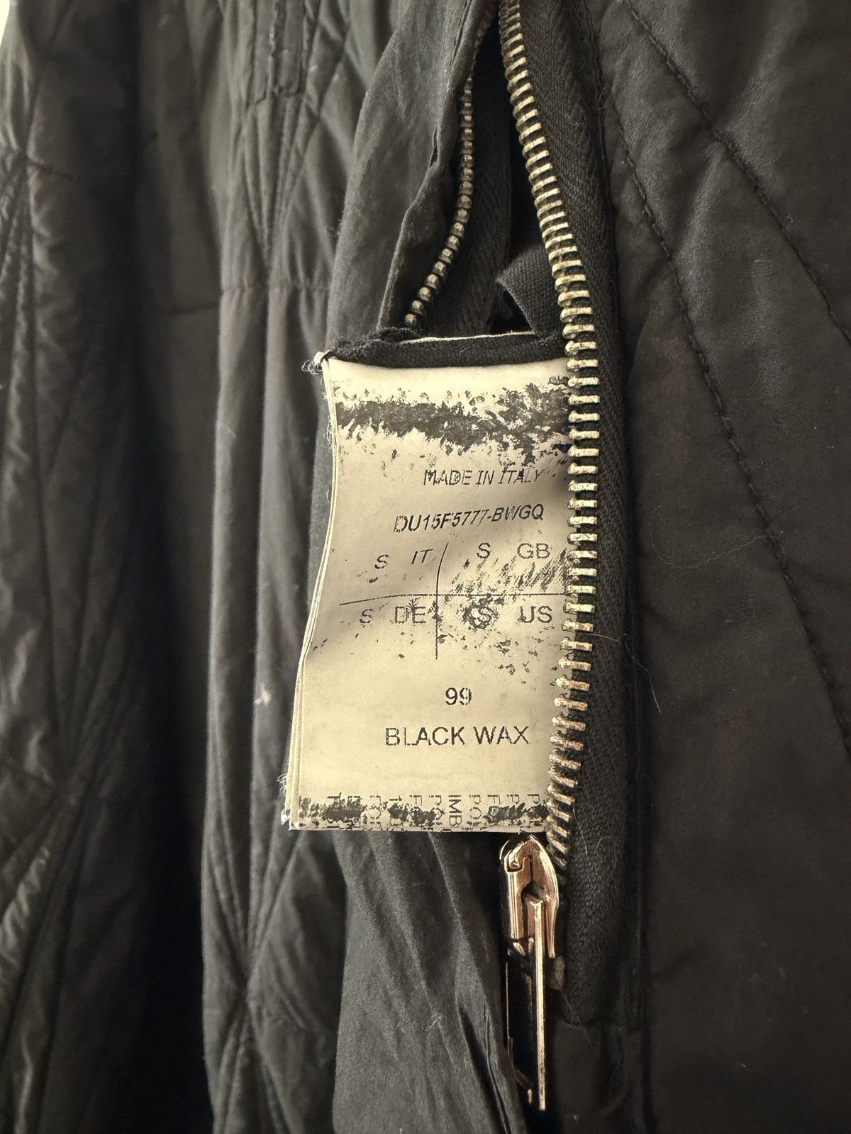 Rick Owens Drkshdw ARCHIVE FW15 Rick Owens DRKSHDW Wax combo jacket + Bag Size US S / EU 44-46 / 1 - 8 Thumbnail