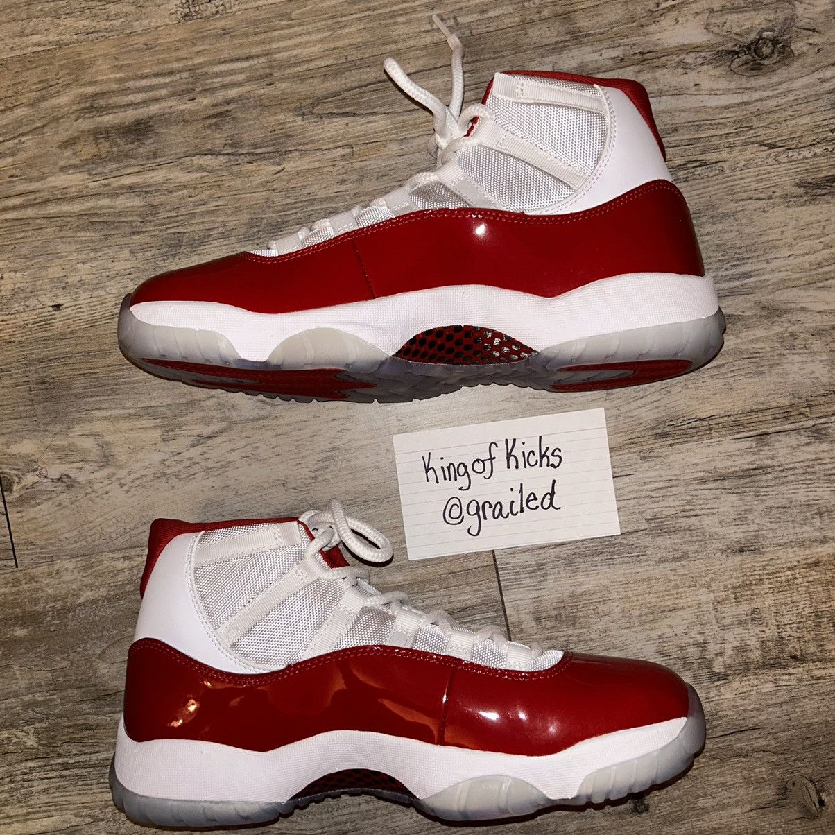 Jordan Brand × Nike Air Jordan 11 Retro ‘Cherry’ Size US 11 / EU 44 - 3 Thumbnail