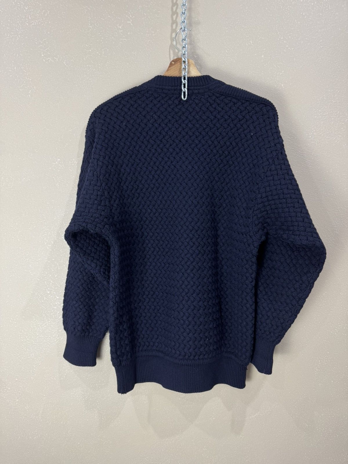 Paul & Shark Paul and Shark Yachting Wool Cableknit Sweater Mens Large Size US XL / EU 56 / 4 - 2 Thumbnail
