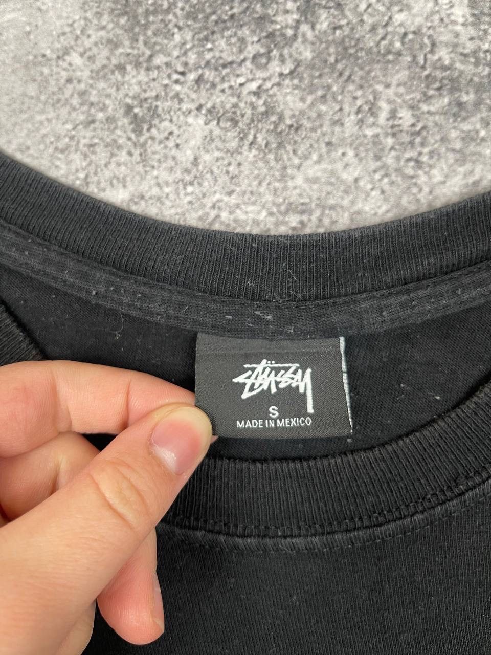Stussy Stussy Men Cotton T-Shirt Black Size S Size US S / EU 44-46 / 1 - 4 Thumbnail