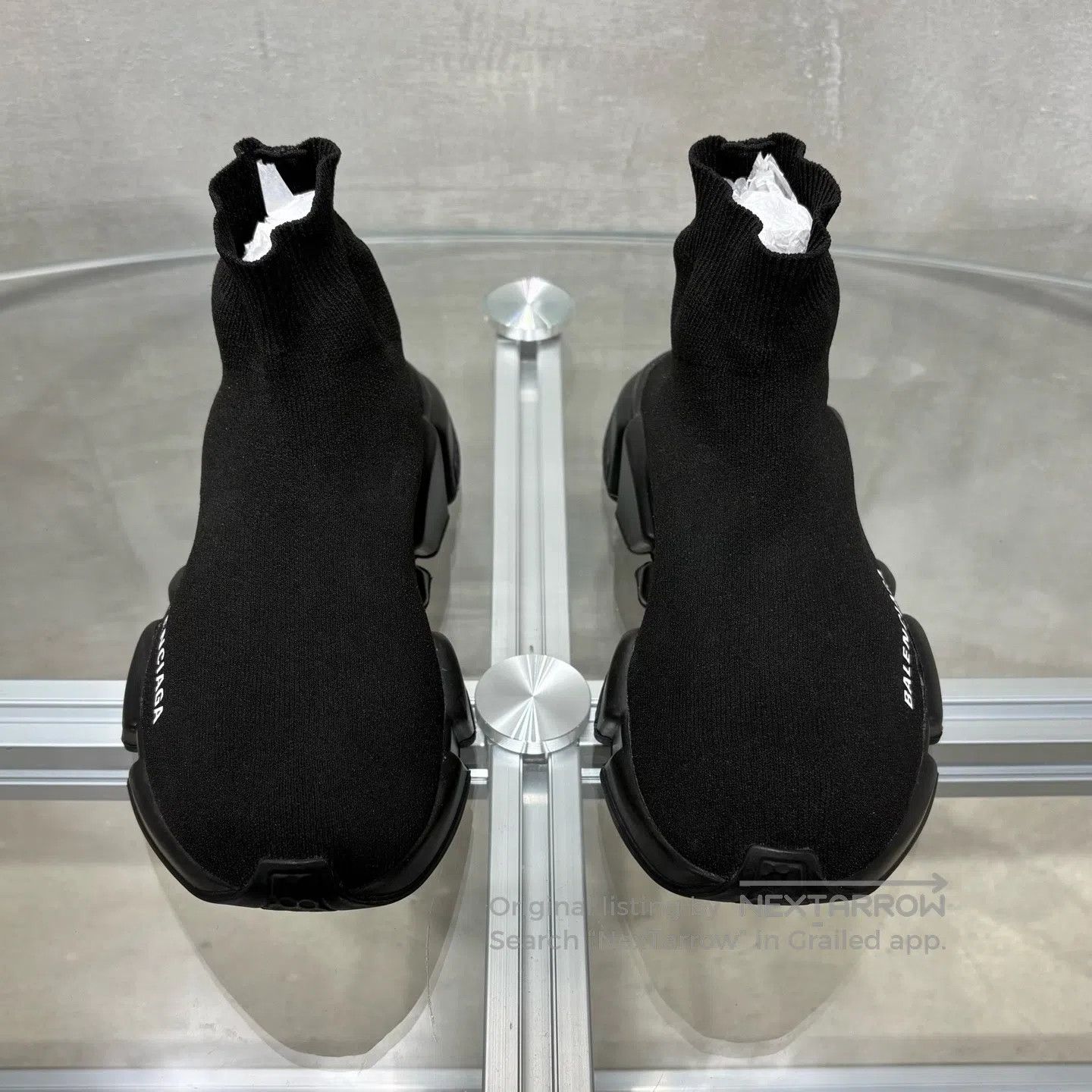 Balenciaga Balenciaga Socks and Sports Shoes, Black Size US 5.5 / IT 35.5 - 2 Thumbnail