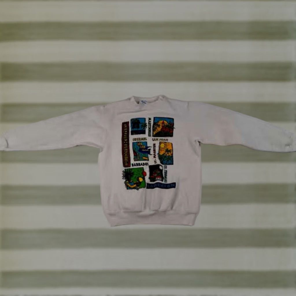 Tultex Princess Cruises Tropical Islands Sweatshirt size Small Tultex Size S / US 4 / IT 40 - 1 Thumbnail