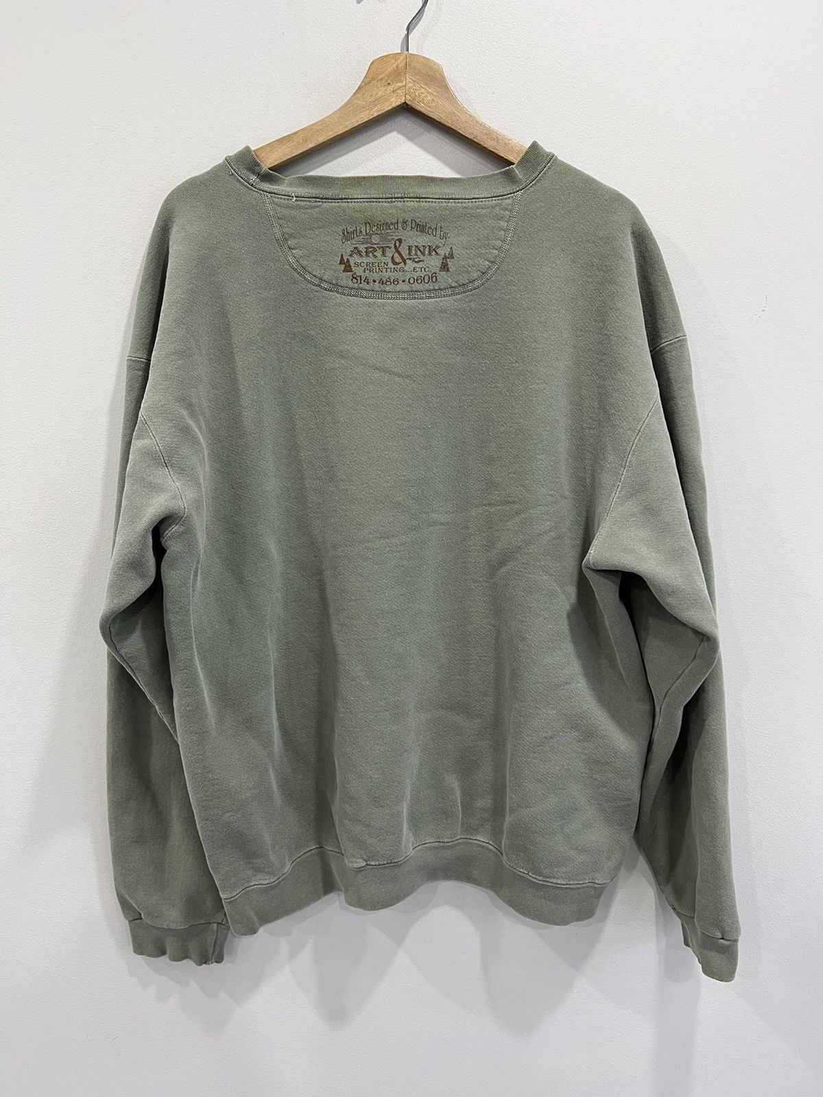 Vintage Vintage Cameron County Sweater sweatshirt canoe green animal Size US XL / EU 56 / 4 - 4 Thumbnail