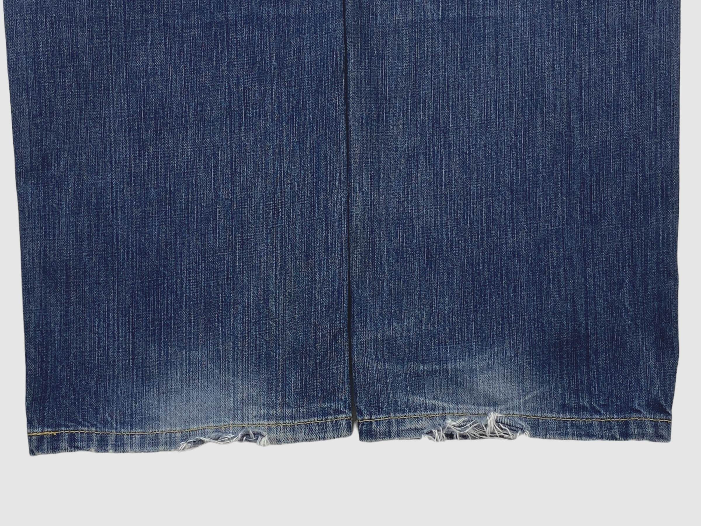 Japanese Brand Japanese Baggy Jeans Hip Hop Skateboard Style – 90s Vintage Size US 36 / EU 52 - 9 Thumbnail