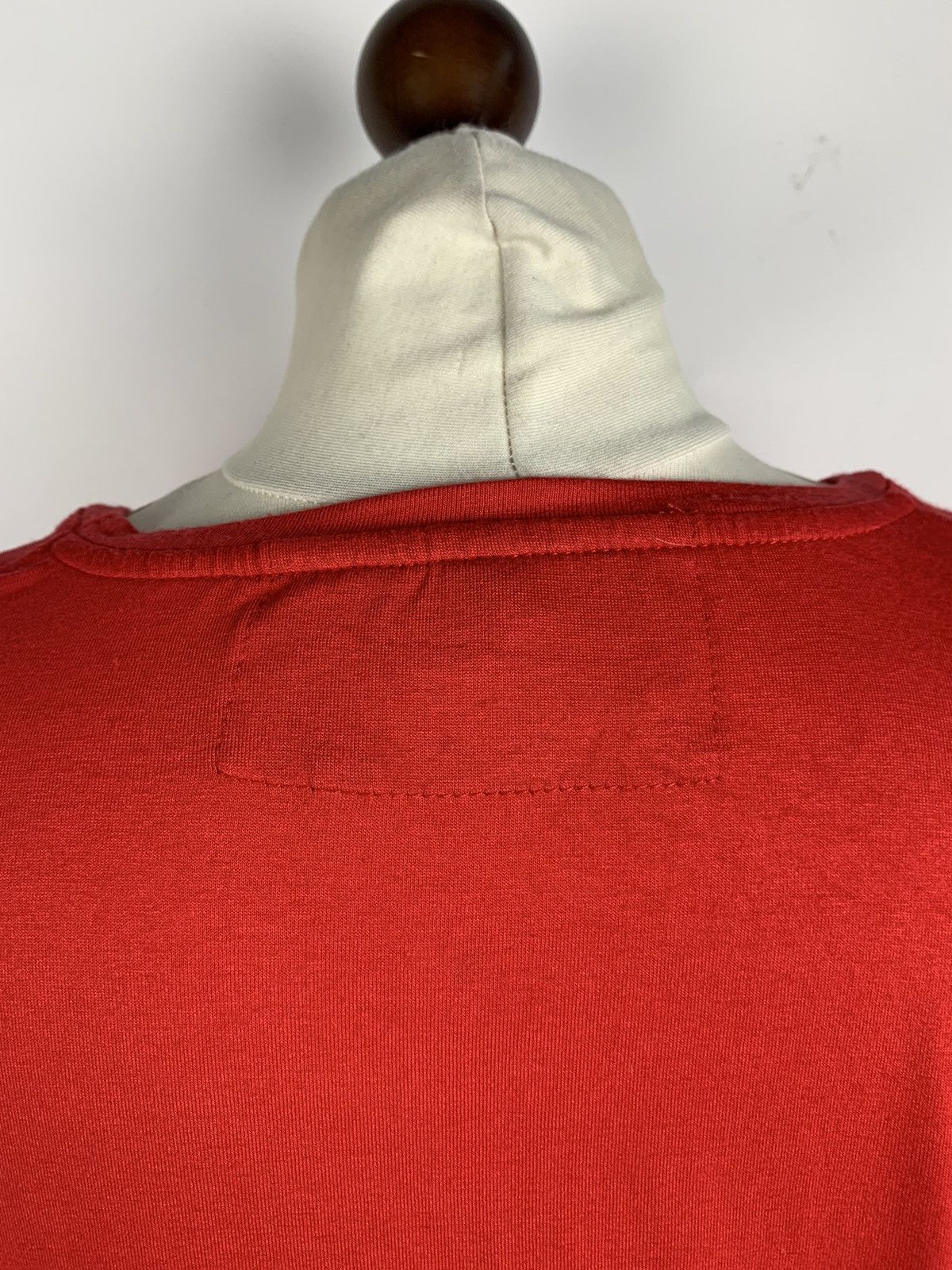 Other Ivko Woman V-Neck Long Sleeve T-Shirt Red Size 36 Luxury Size XS / US 0-2 / IT 36-38 - 7 Thumbnail