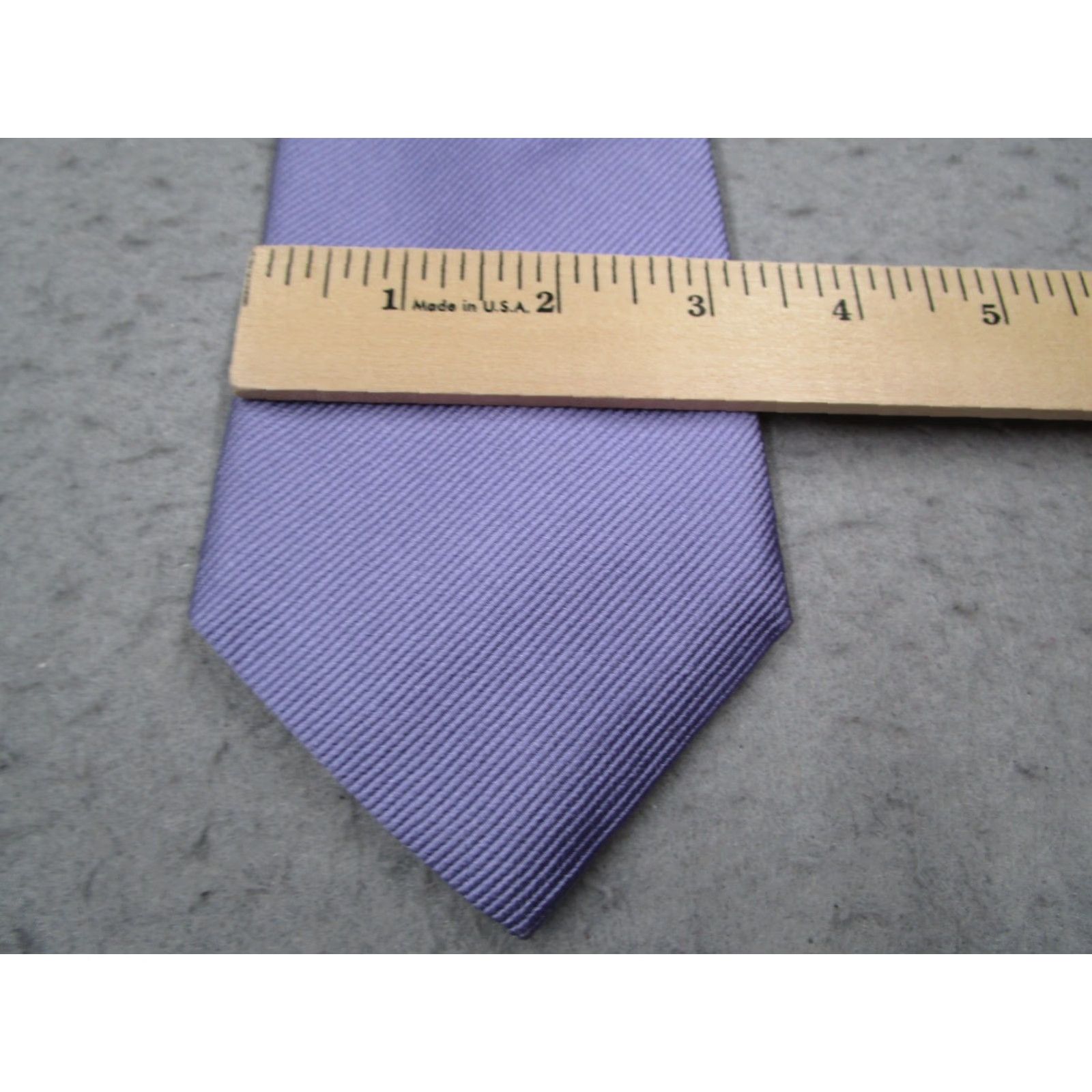 David Donahue David Donahue Silk Tie One Size Purple Striped Handmade Designer Made in Italy Mens Size ONE SIZE - 6 Thumbnail
